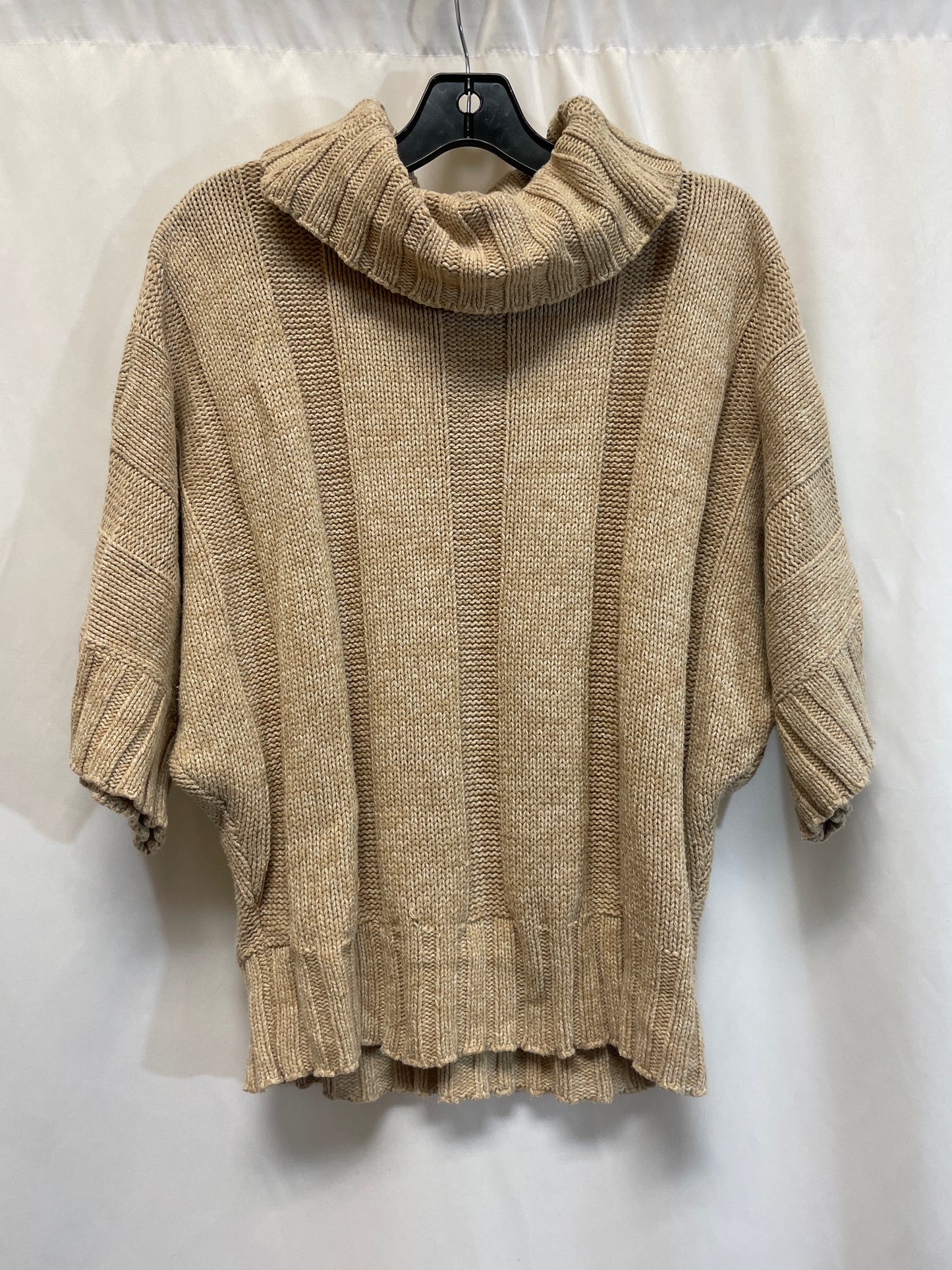 Sweater By Leo And Nicole In Tan, Size: L