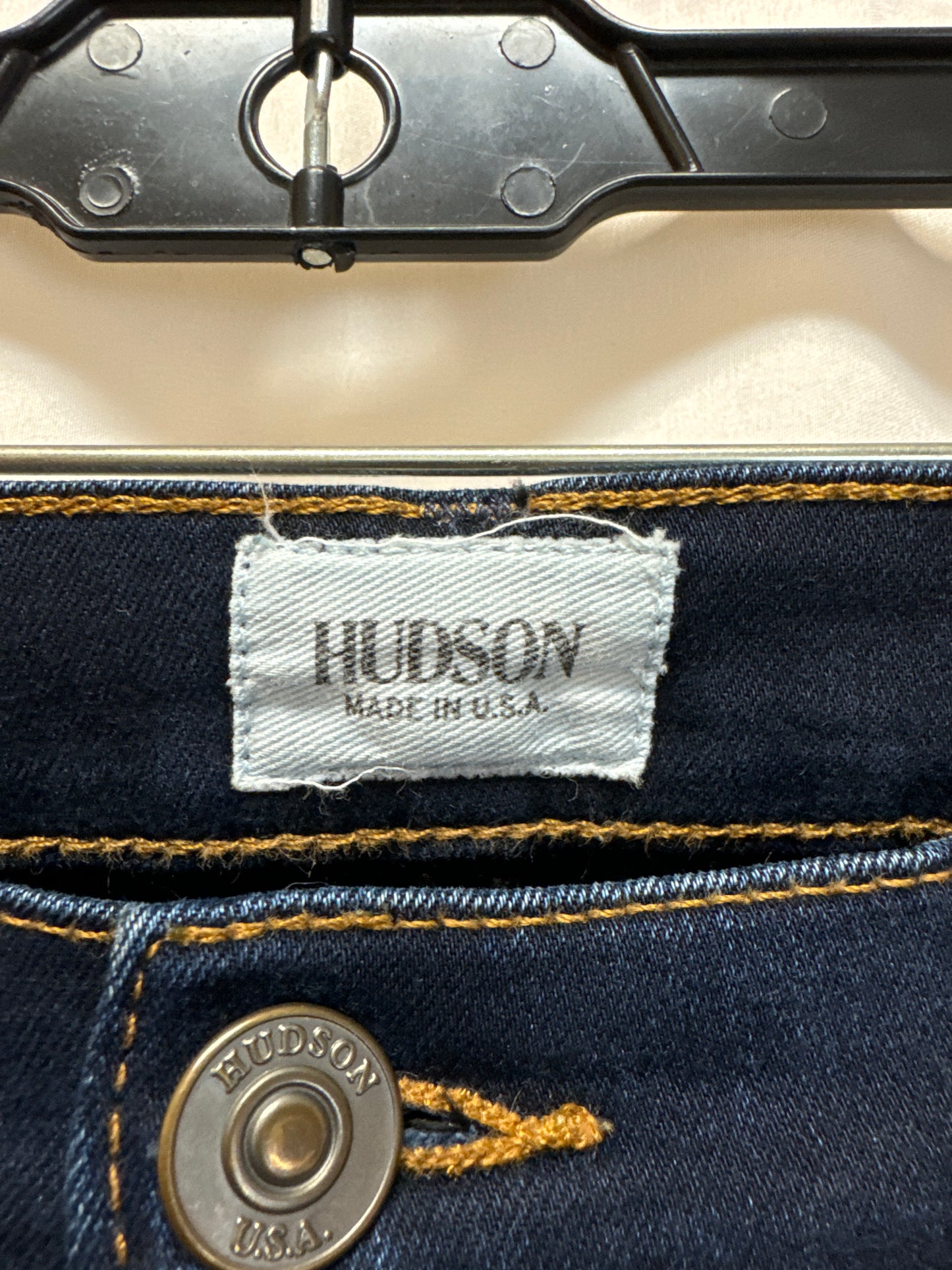 Jeans Straight By Hudson In Blue, Size: 10