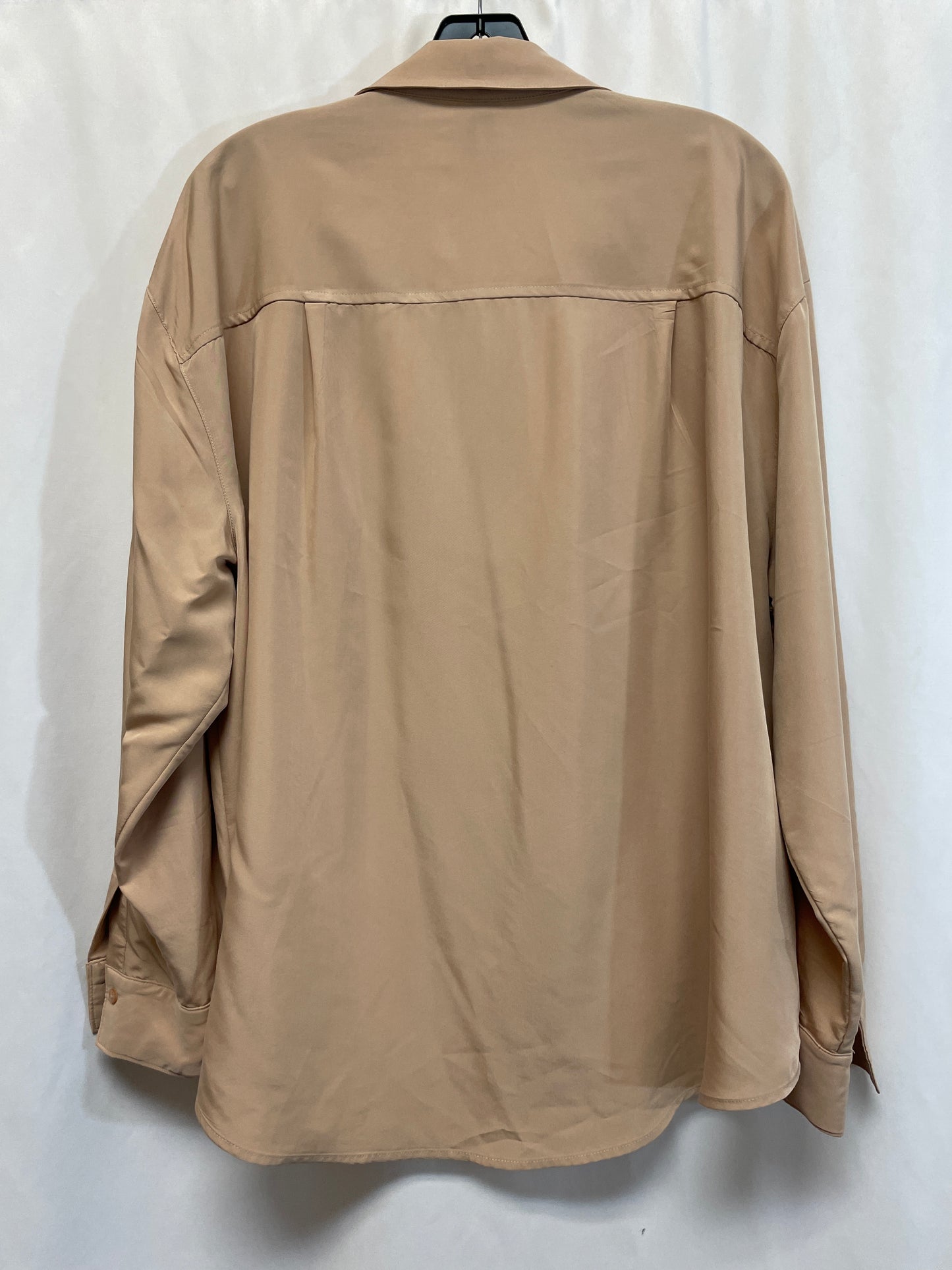 Top Long Sleeve By Old Navy In Tan, Size: Xl