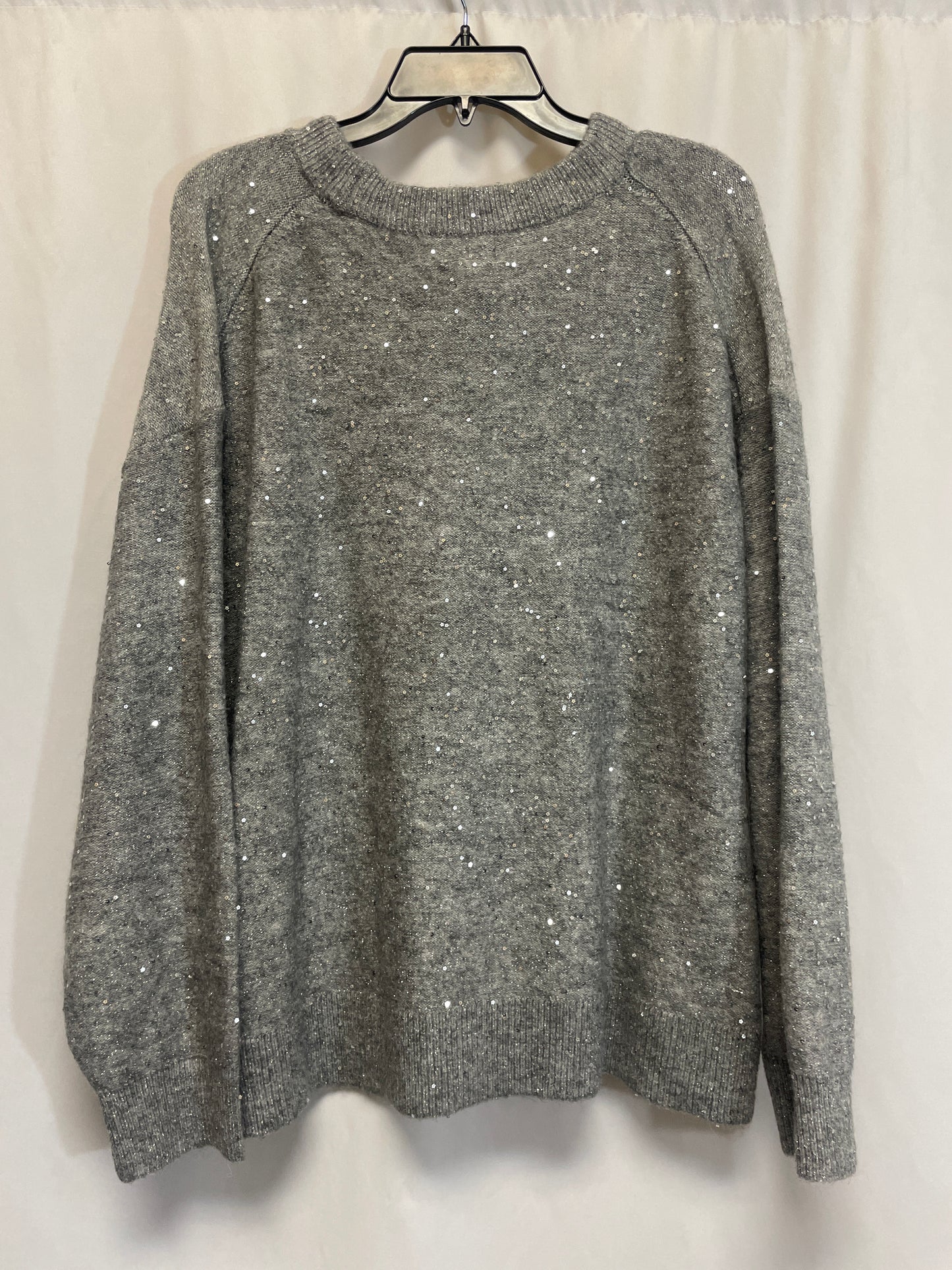 Sweater By H&m In Grey, Size: Xl