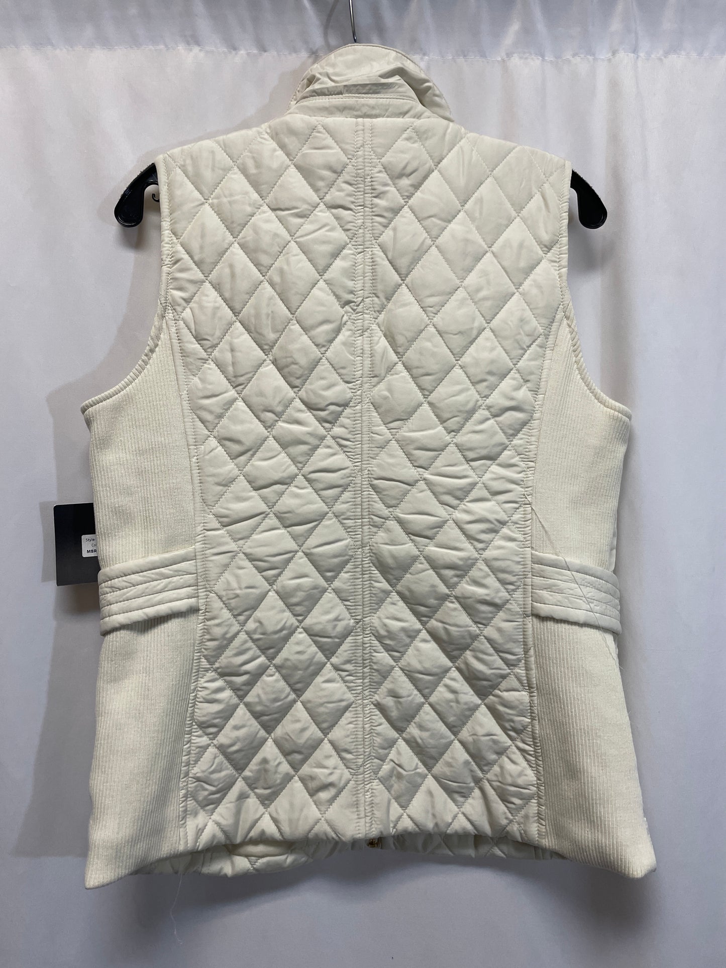 Vest Puffer & Quilted By Andrew Marc In Cream, Size: M