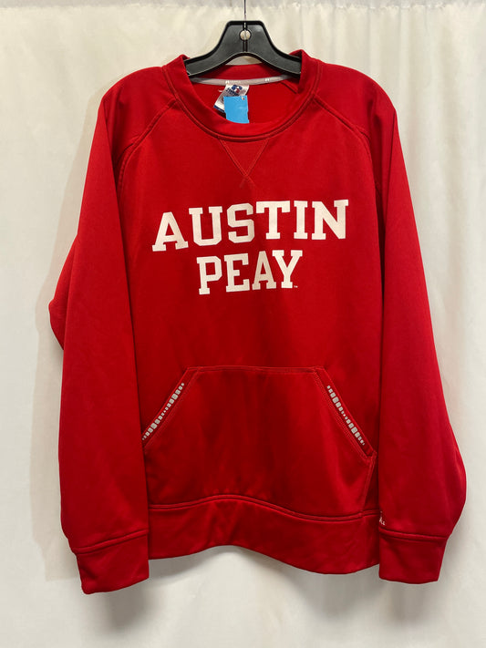 Sweatshirt Crewneck By Russel Athletic In Red, Size: M