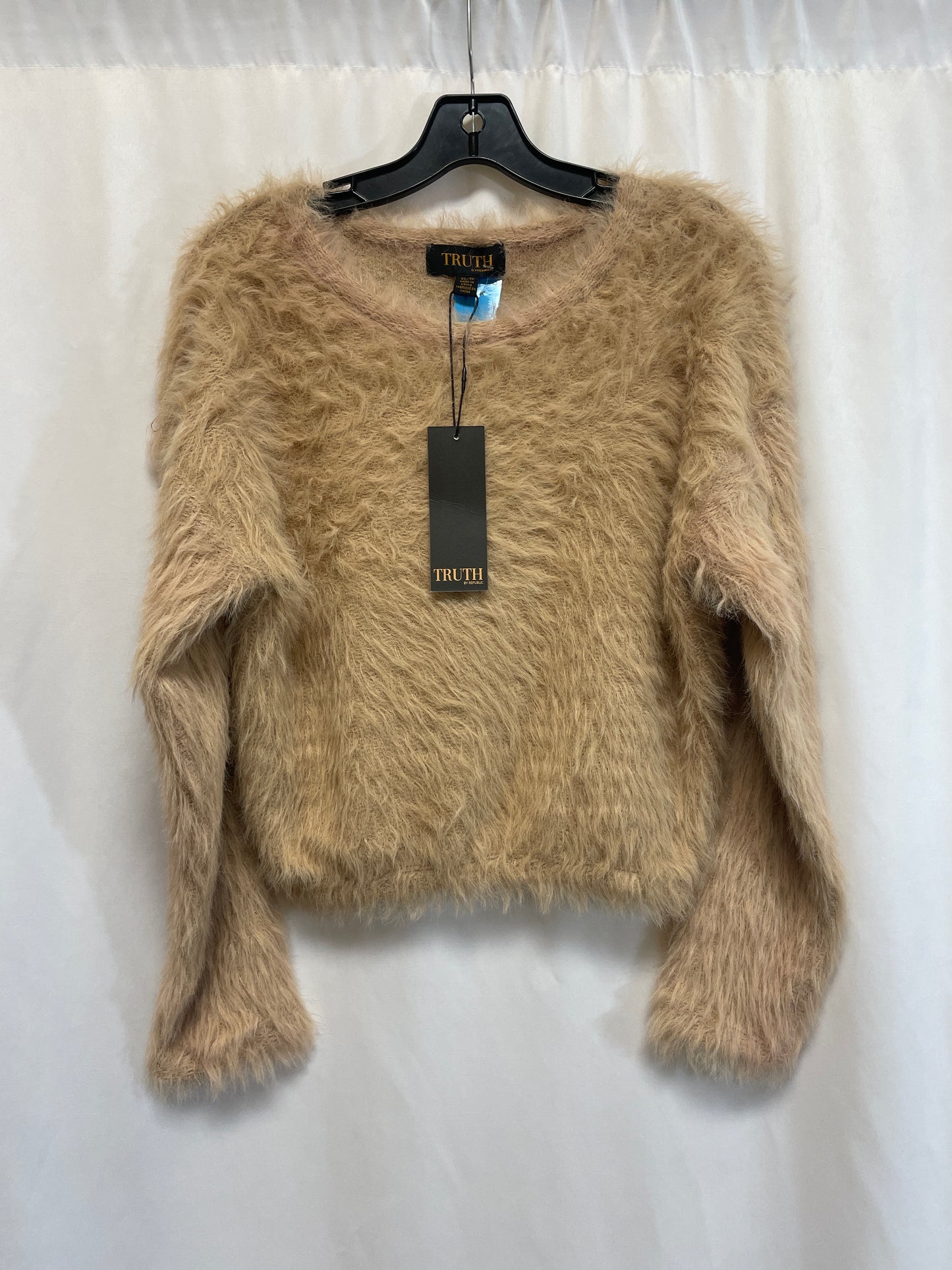 Sweater By Truth In Tan, Size: Xs