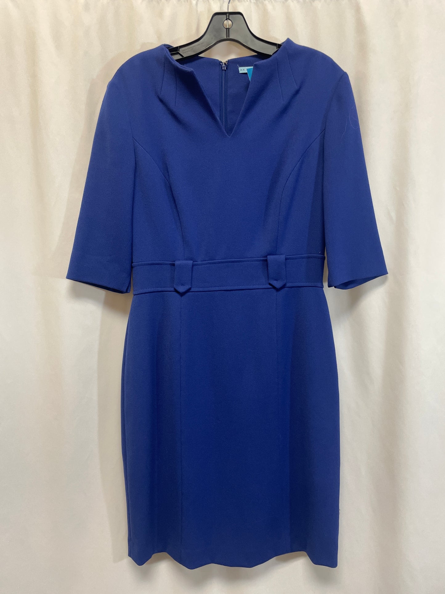 Dress Casual Midi By Antonio Melani In Blue, Size: S