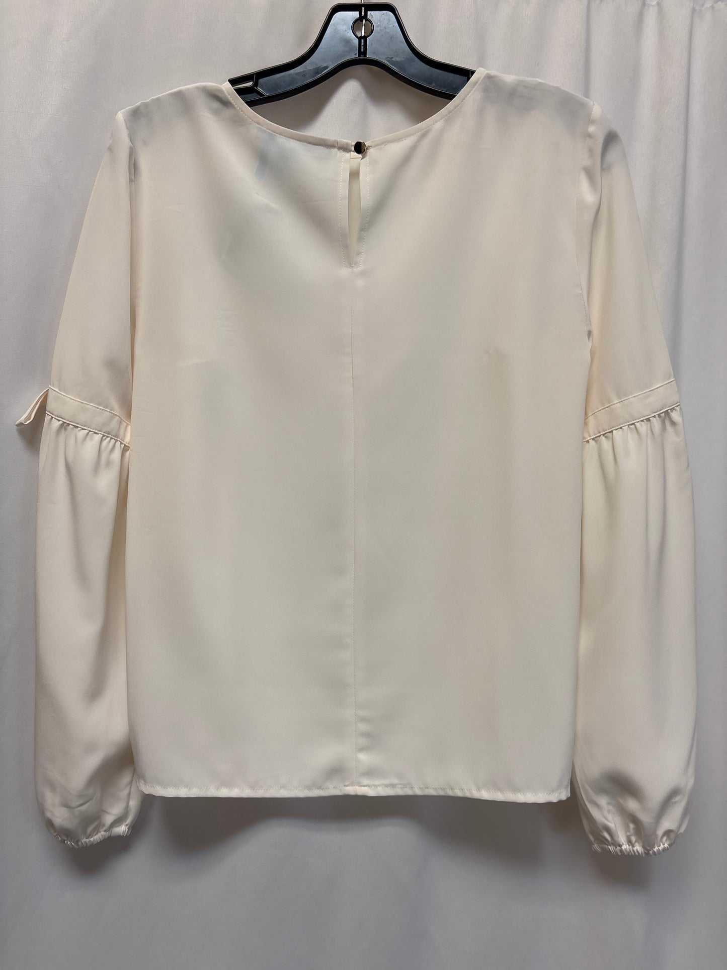 Top Long Sleeve By Draper James In White, Size: S