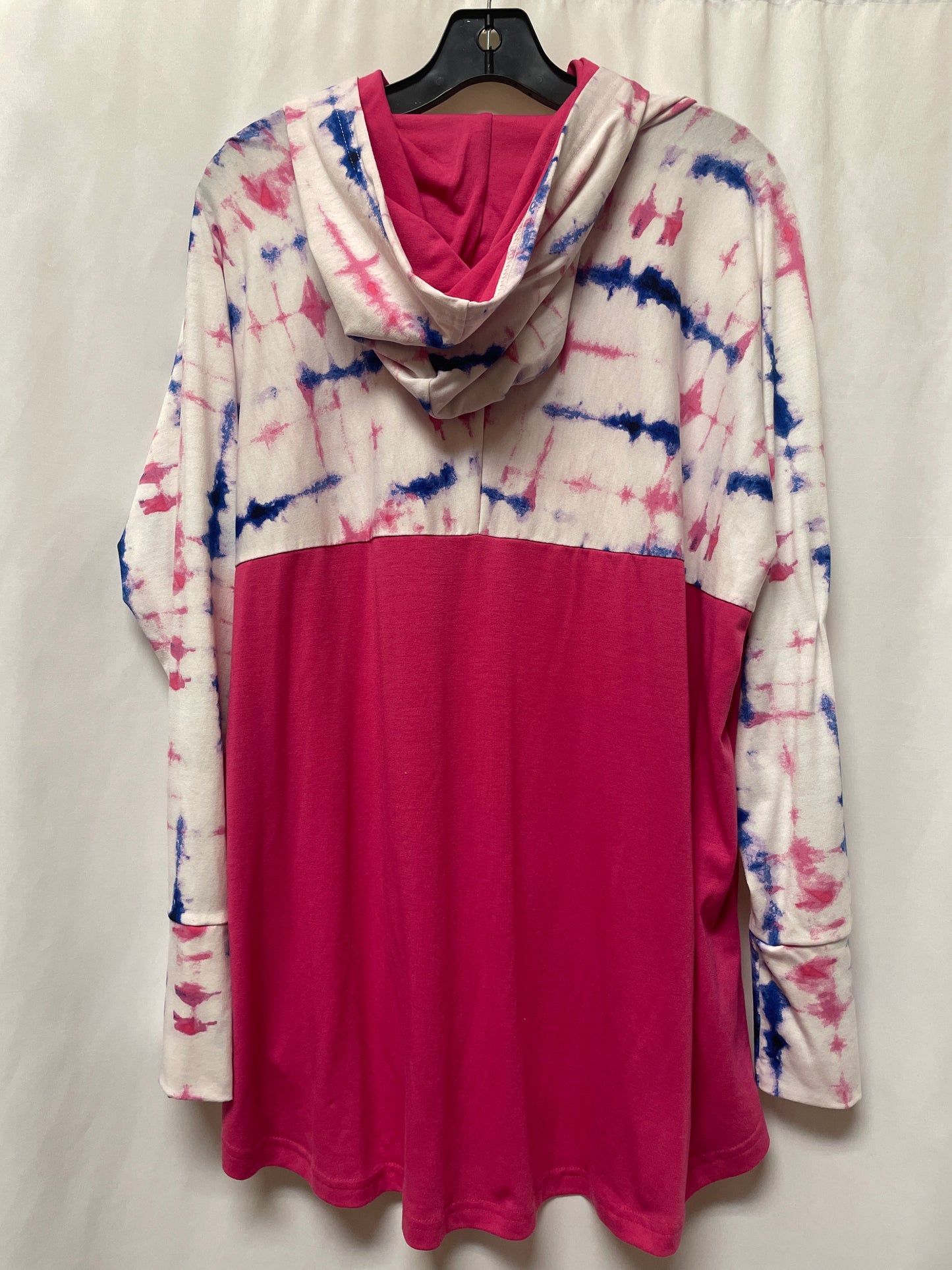 Top Long Sleeve By Lularoe In Pink, Size: 2x