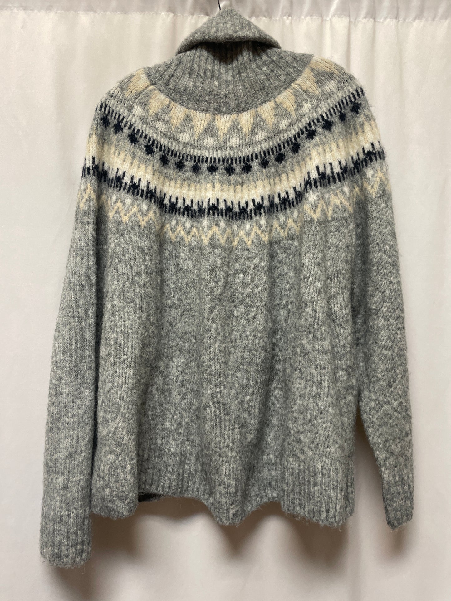 Sweater By H&m In Grey, Size: Xxl