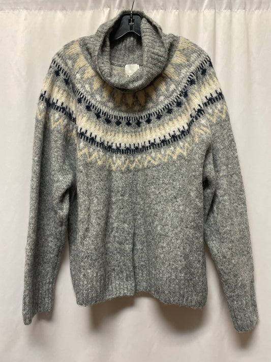 Sweater By H&m In Grey, Size: Xxl