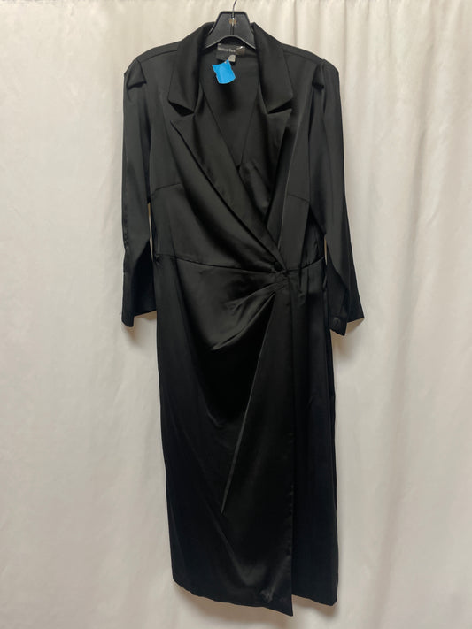 Dress Casual Maxi By Clothes Mentor In Black, Size: L