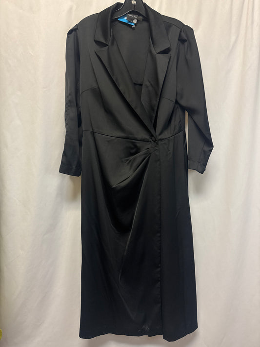 Dress Casual Maxi By Clothes Mentor In Black, Size: L