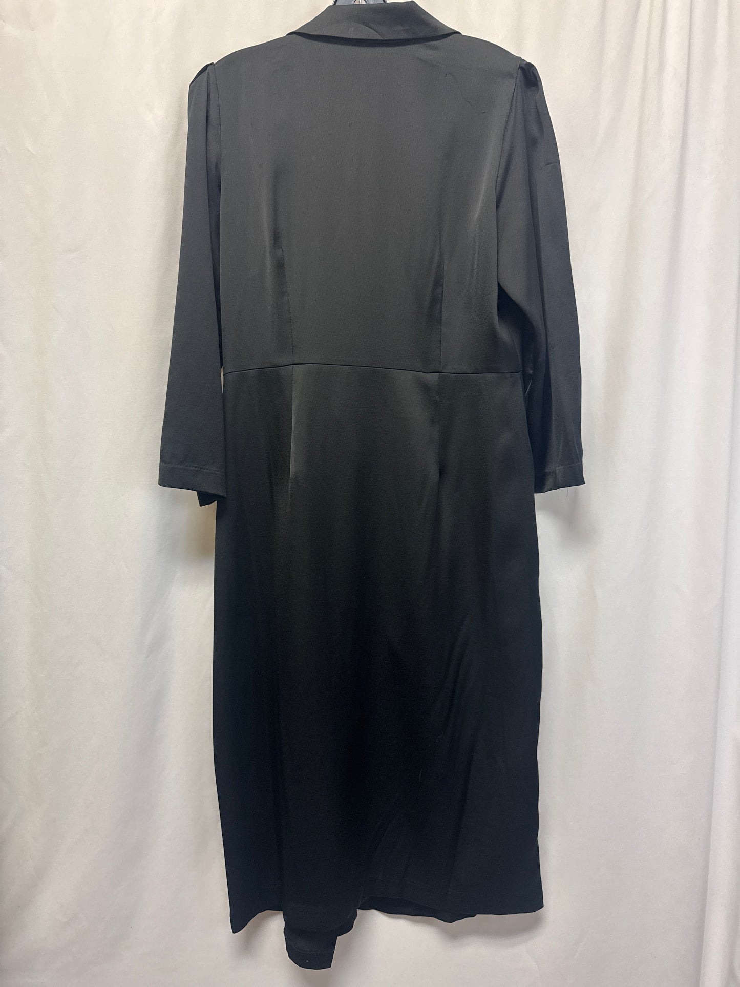 Dress Casual Maxi By Clothes Mentor In Black, Size: L