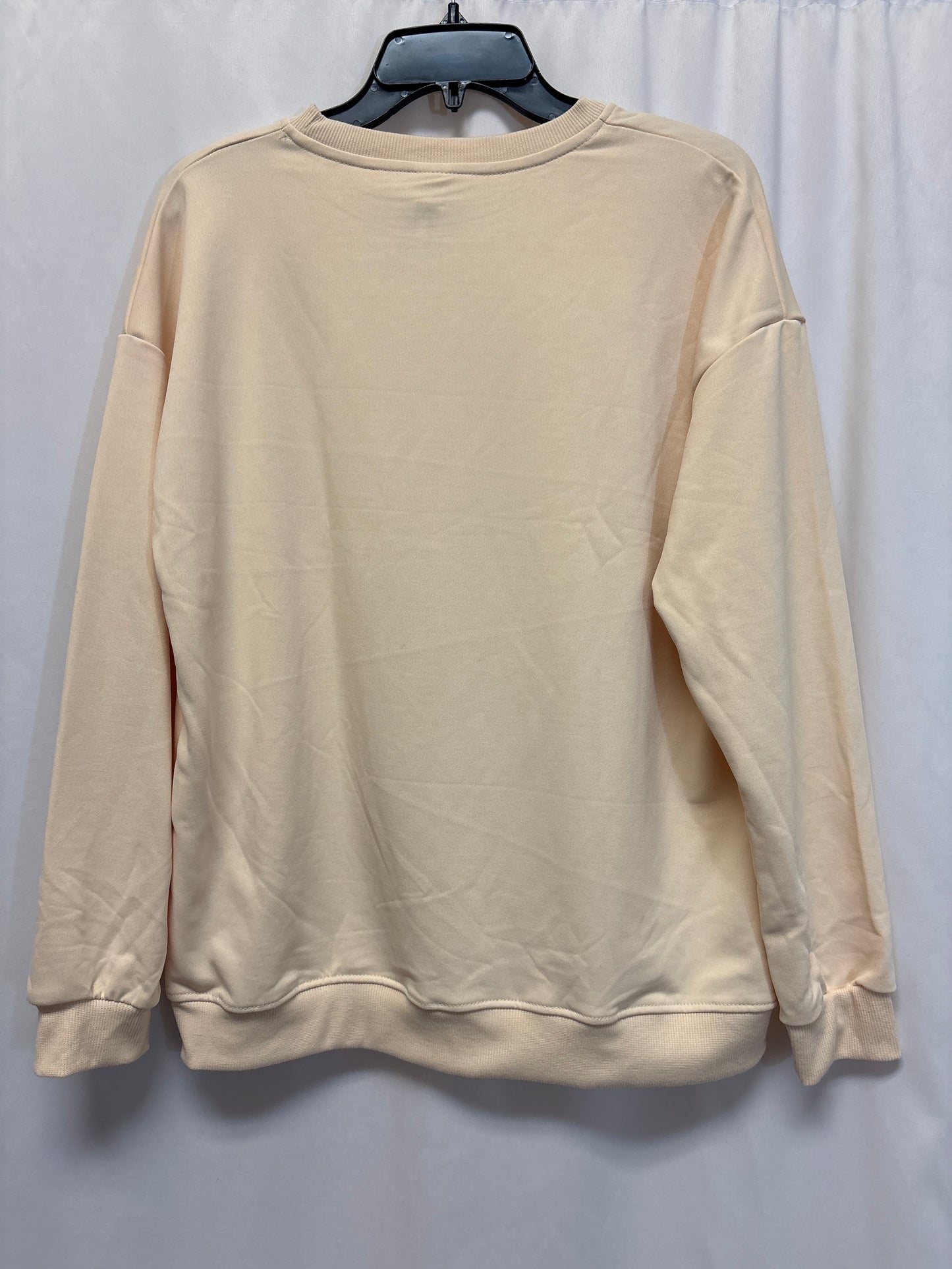 Sweatshirt Crewneck By Clothes Mentor In Yellow, Size: L