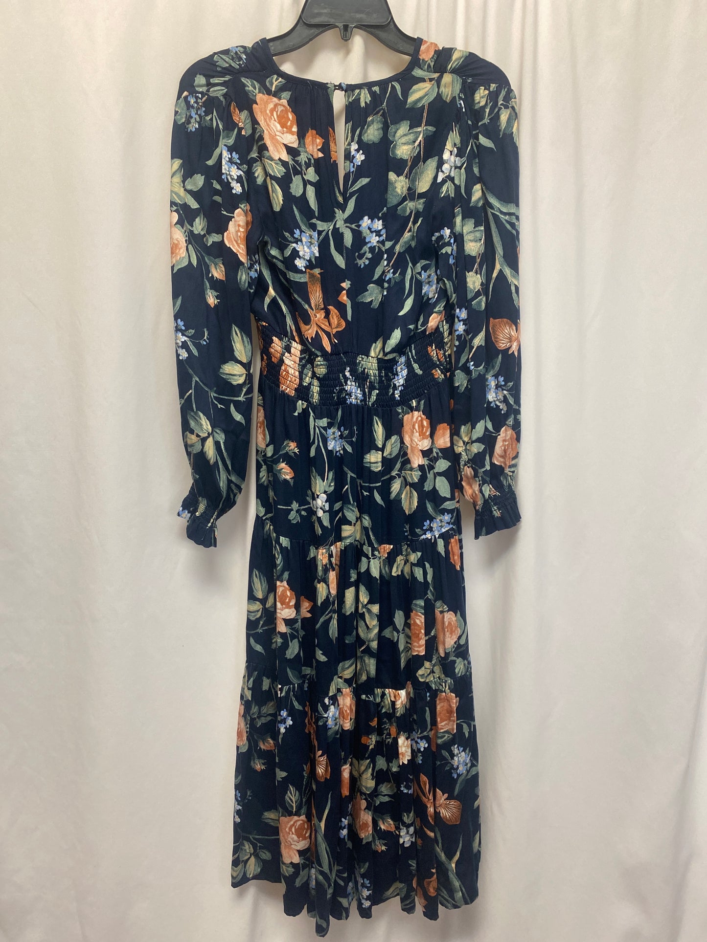 Dress Casual Maxi By Vici In Navy, Size: Xs