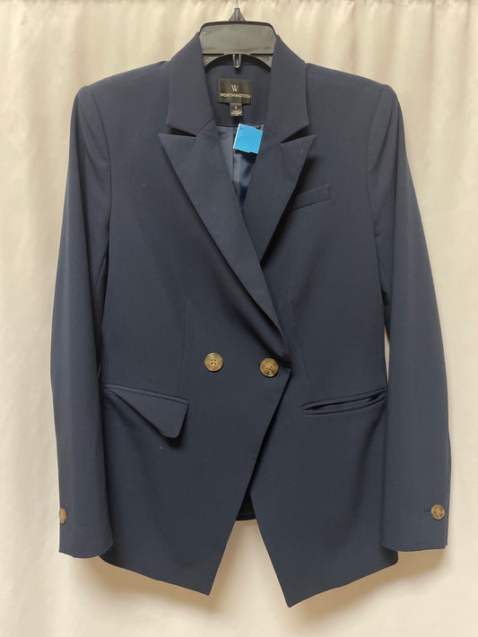 Blazer By Worthington In Navy, Size: S