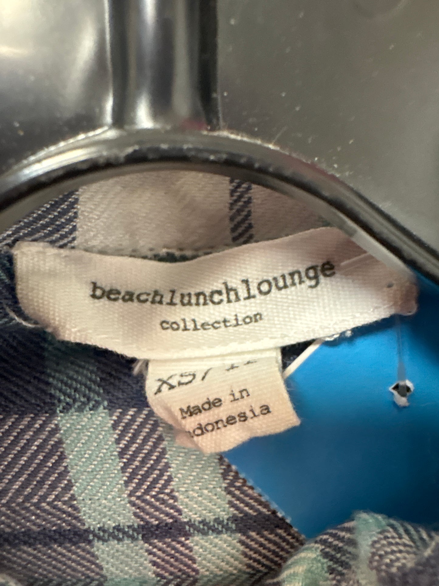 Top Long Sleeve By Beachlunchlounge In Blue, Size: Xs