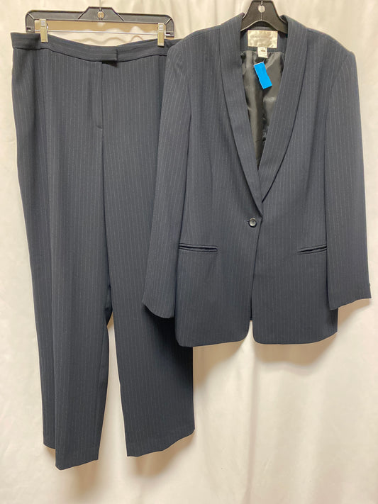 Pants Suit 2pc By Jones New York In Navy, Size: 16