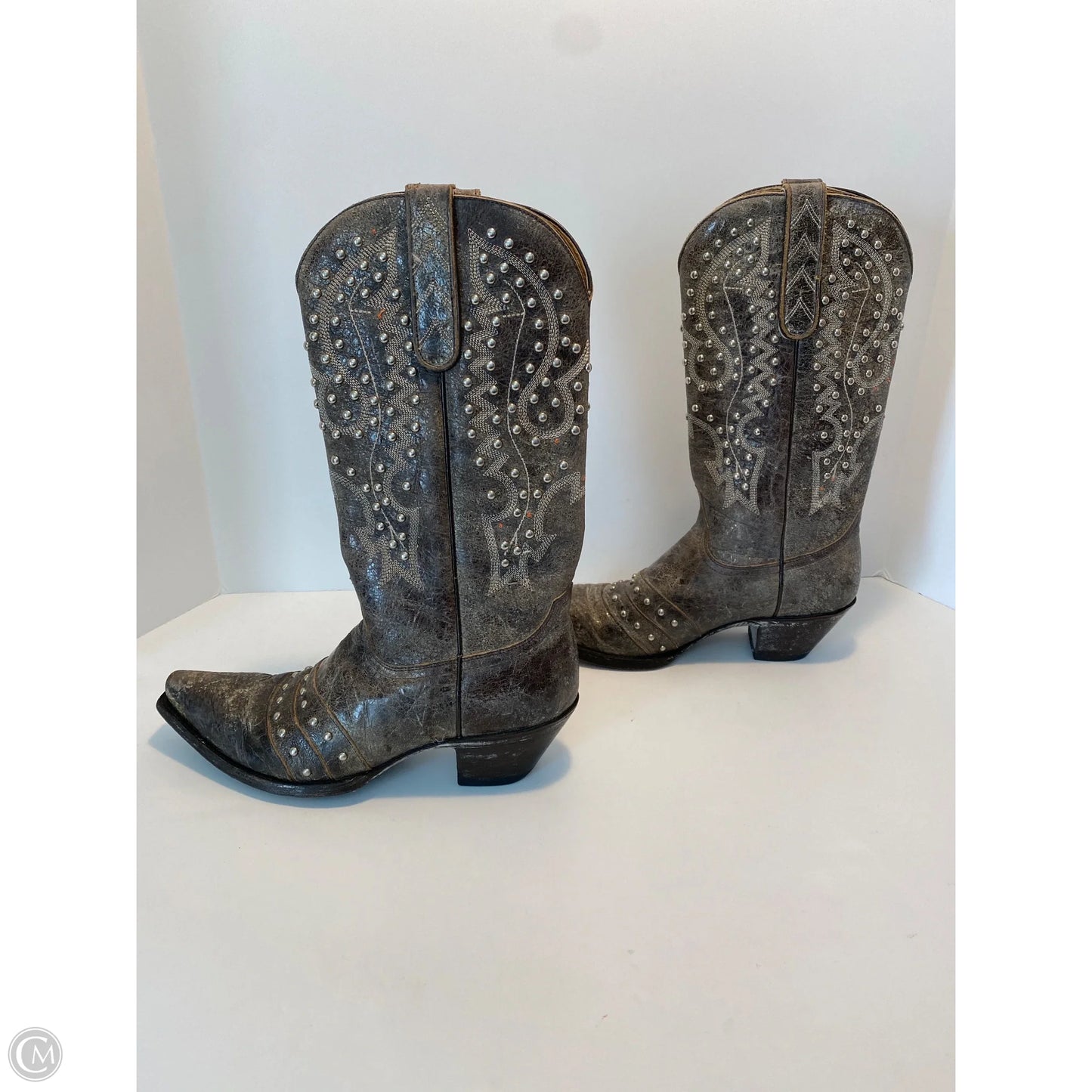 Boots Western By Clothes Mentor In Taupe, Size: 6.5