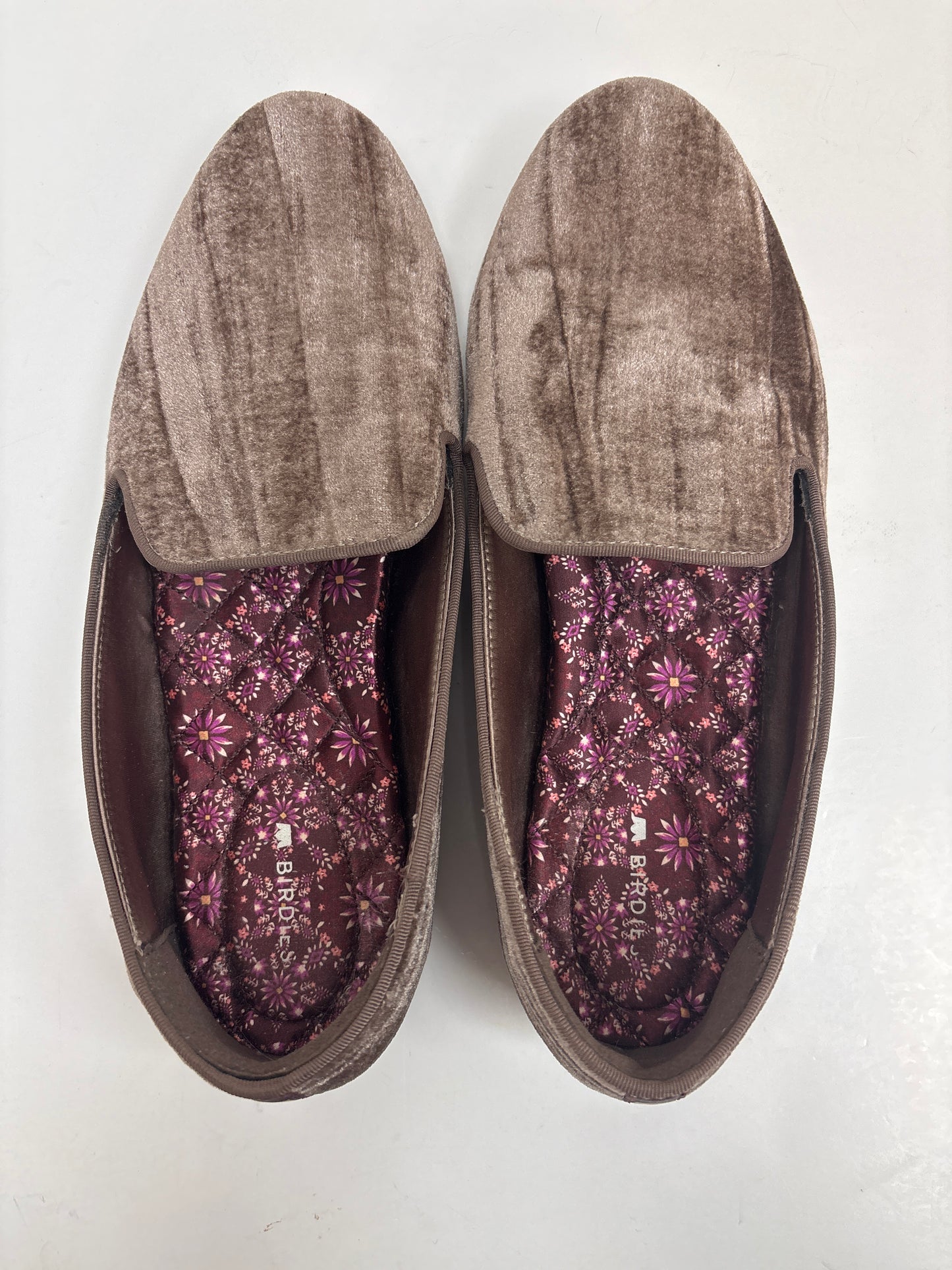 Slippers By Clothes Mentor In Taupe