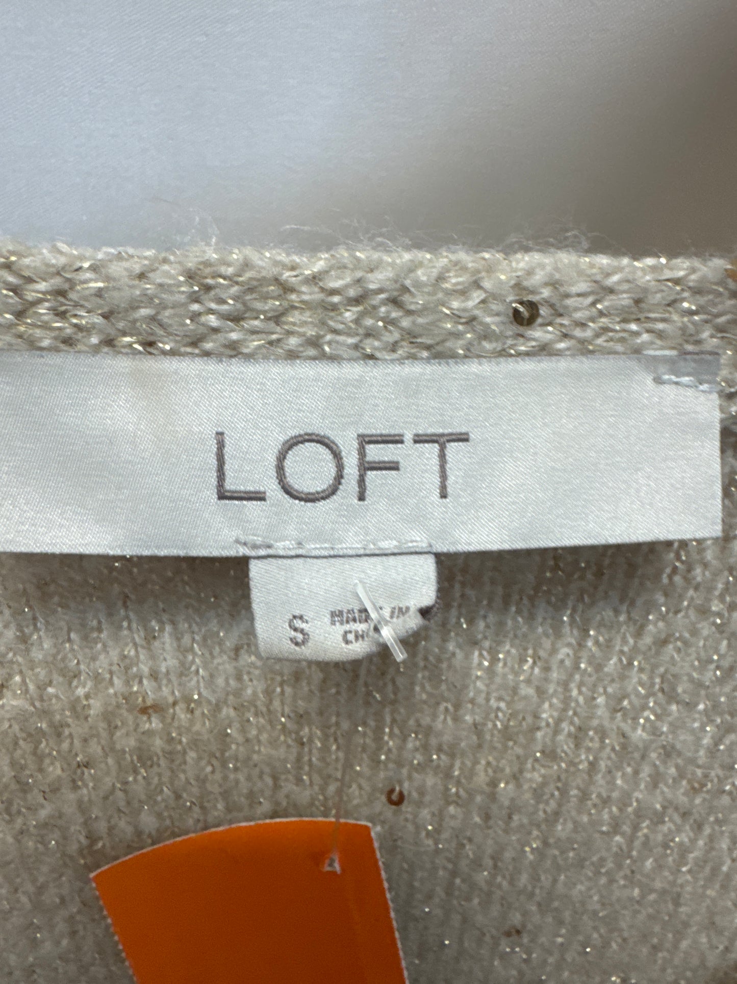 Sweater By Loft In Tan, Size: S