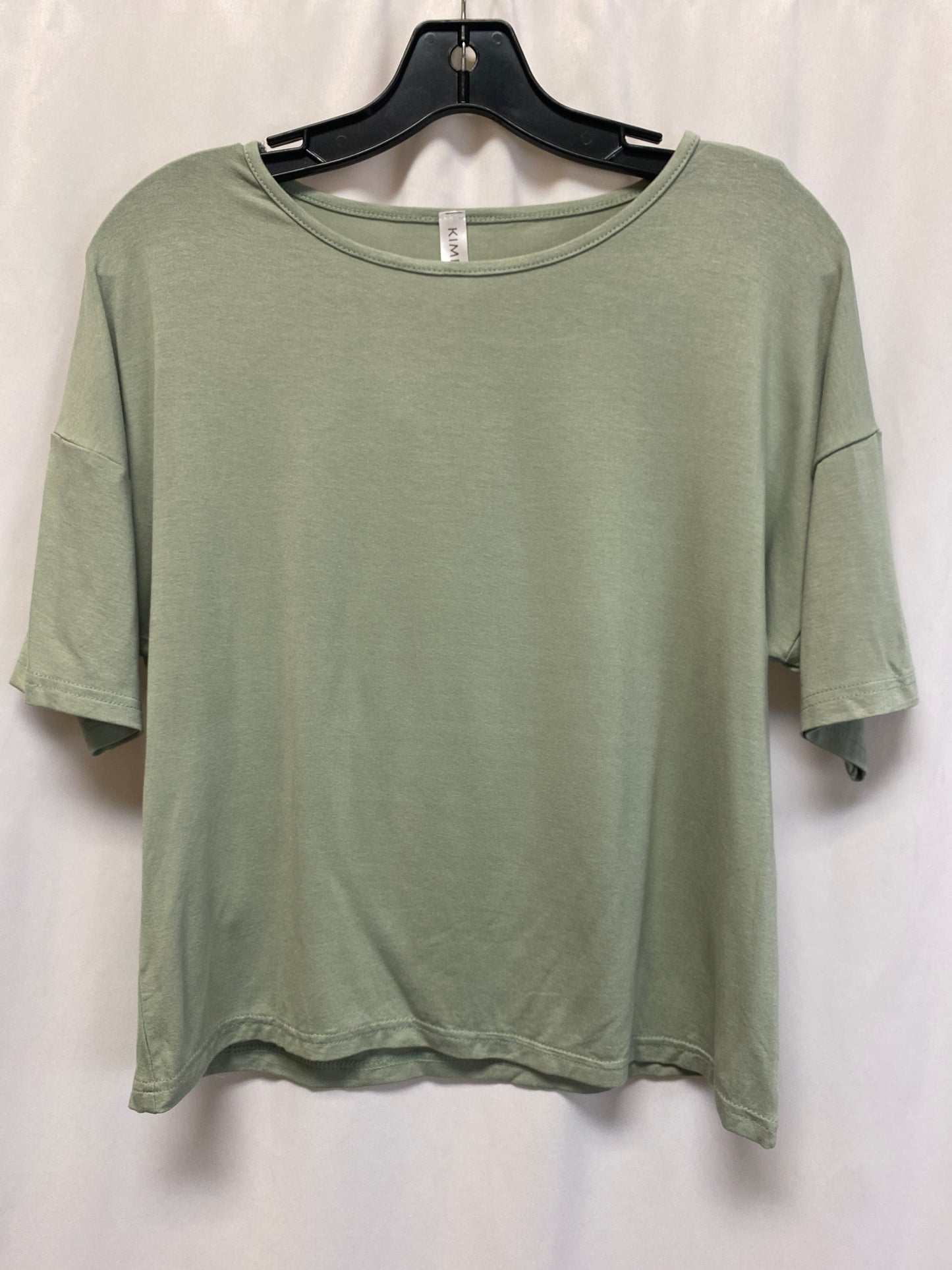 Top Short Sleeve By Clothes Mentor In Green, Size: M