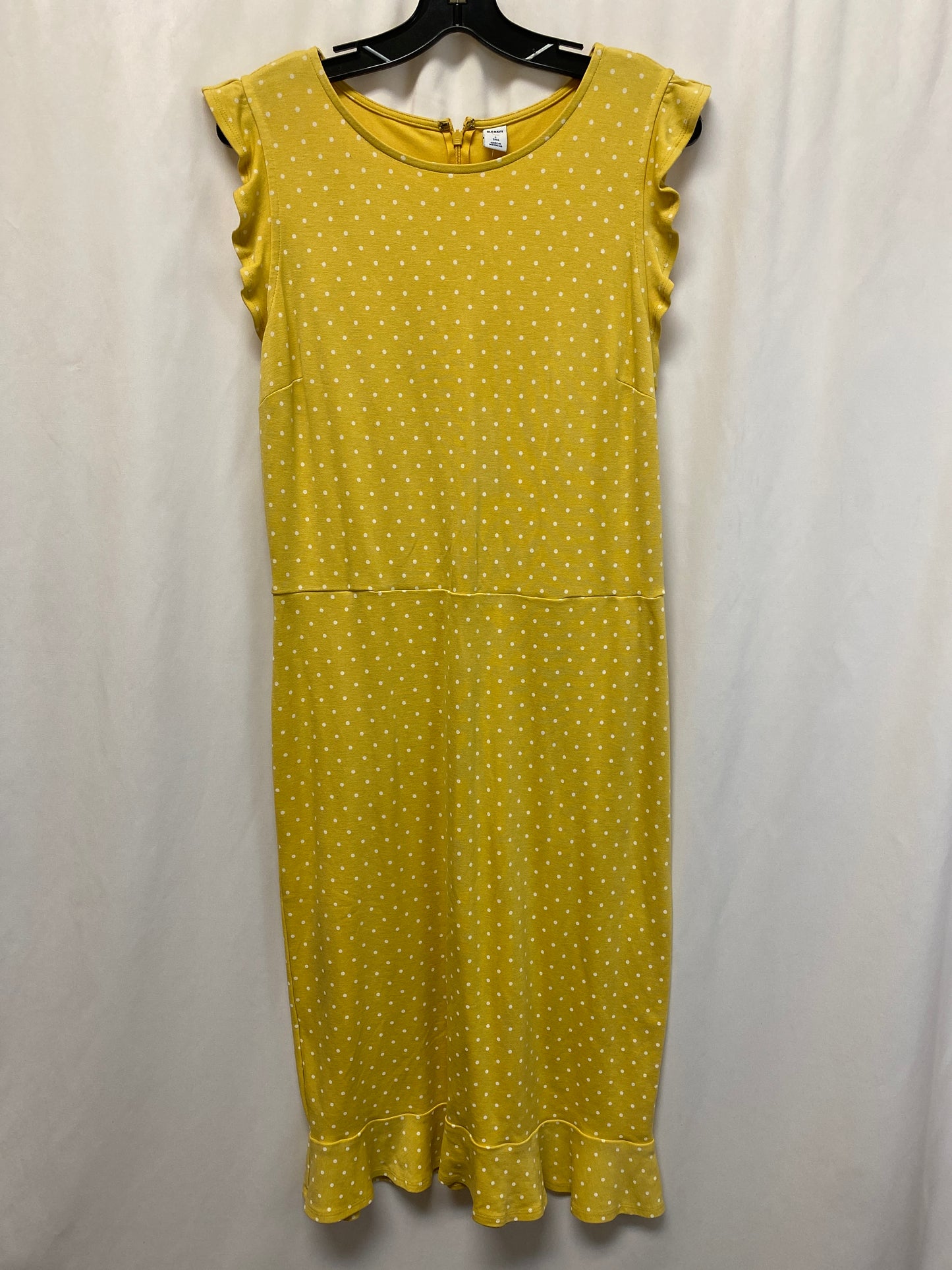 Dress Casual Maxi By Old Navy In Yellow, Size: L