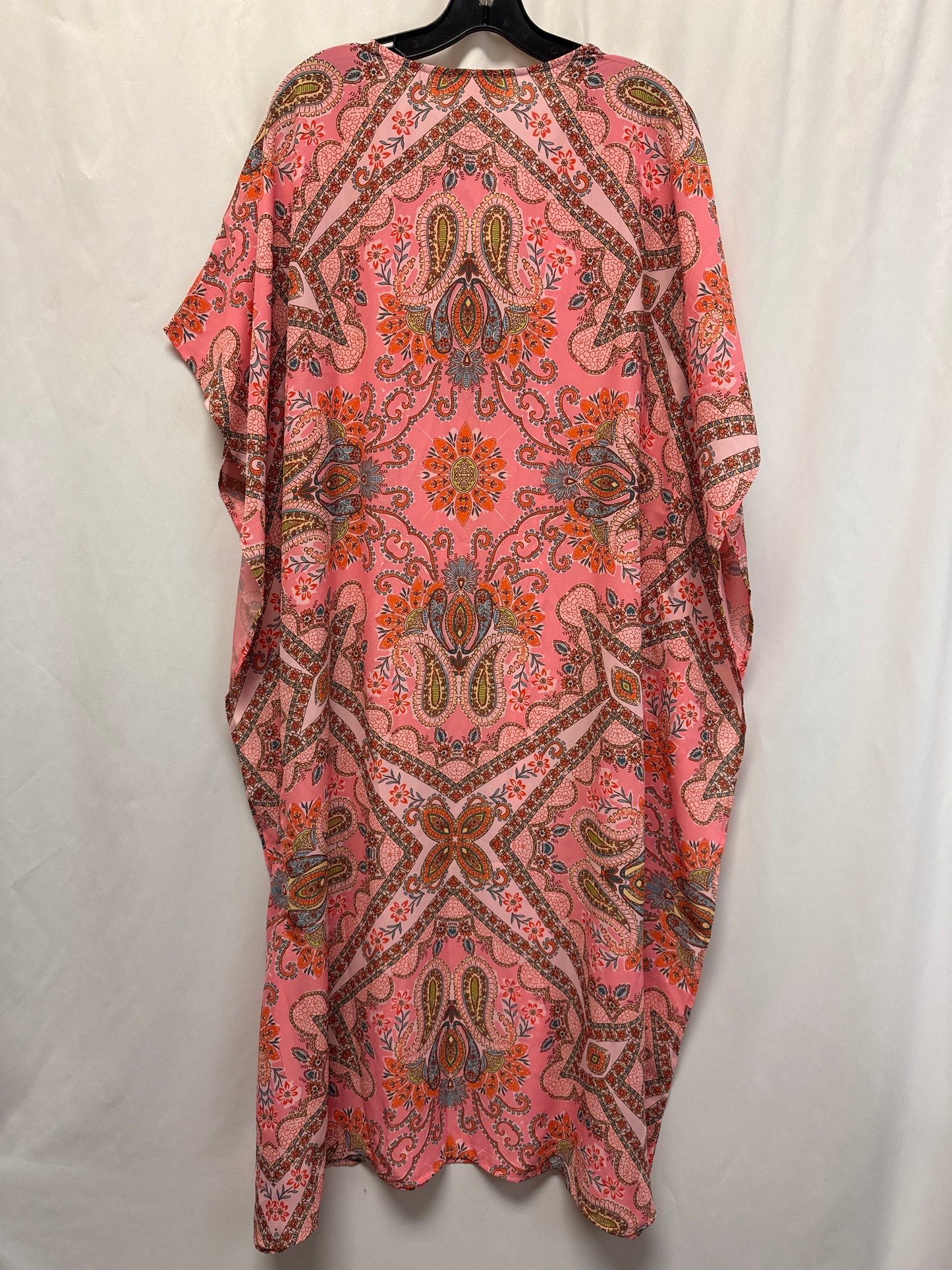 Swimwear Cover-up By Clothes Mentor In Pink, Size: 2x