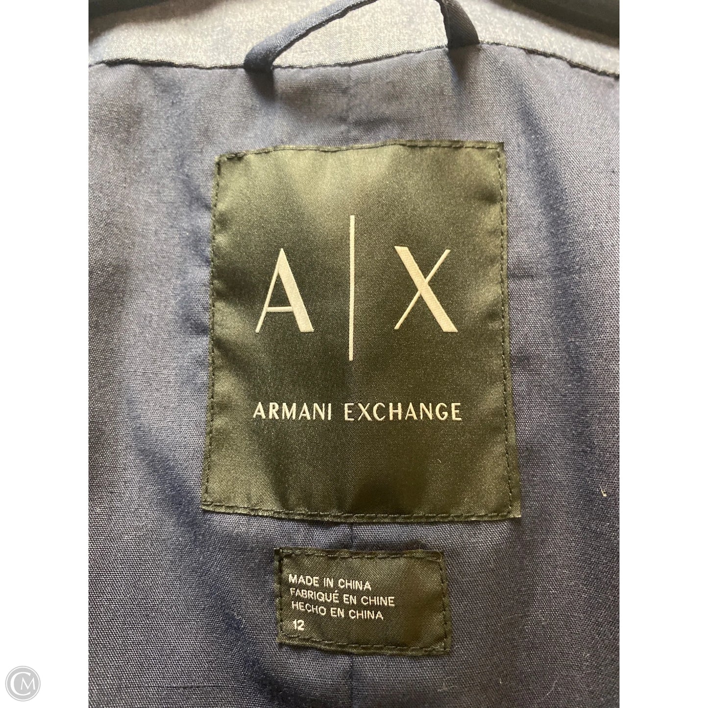 Blazer By Armani Exchange In Blue, Size: L