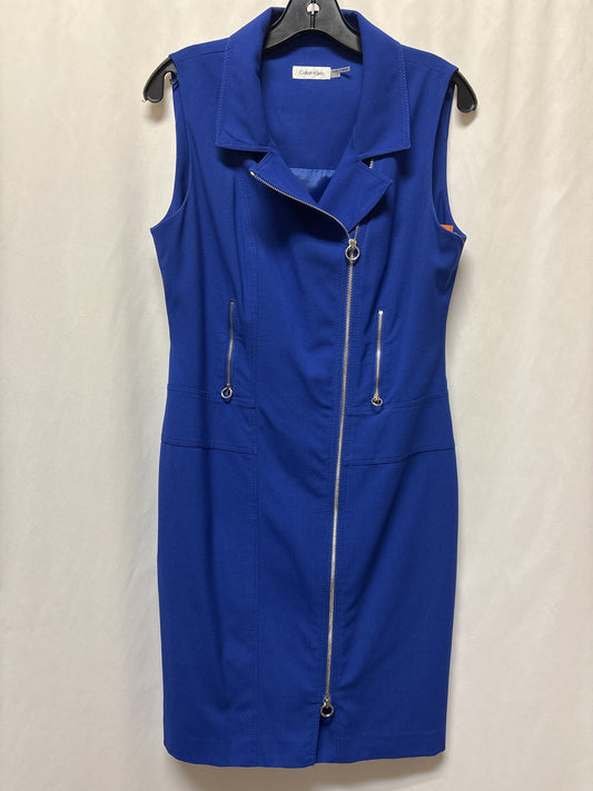 Dress Casual Midi By Calvin Klein  Size: M