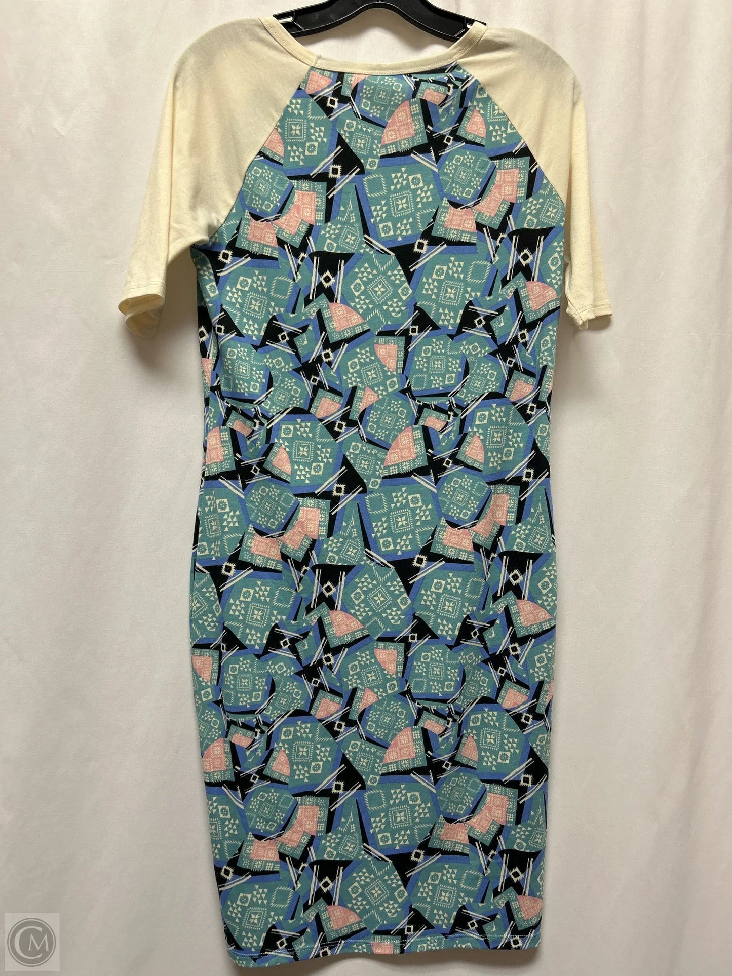 Dress Casual Midi By Lularoe In Cream, Size: S