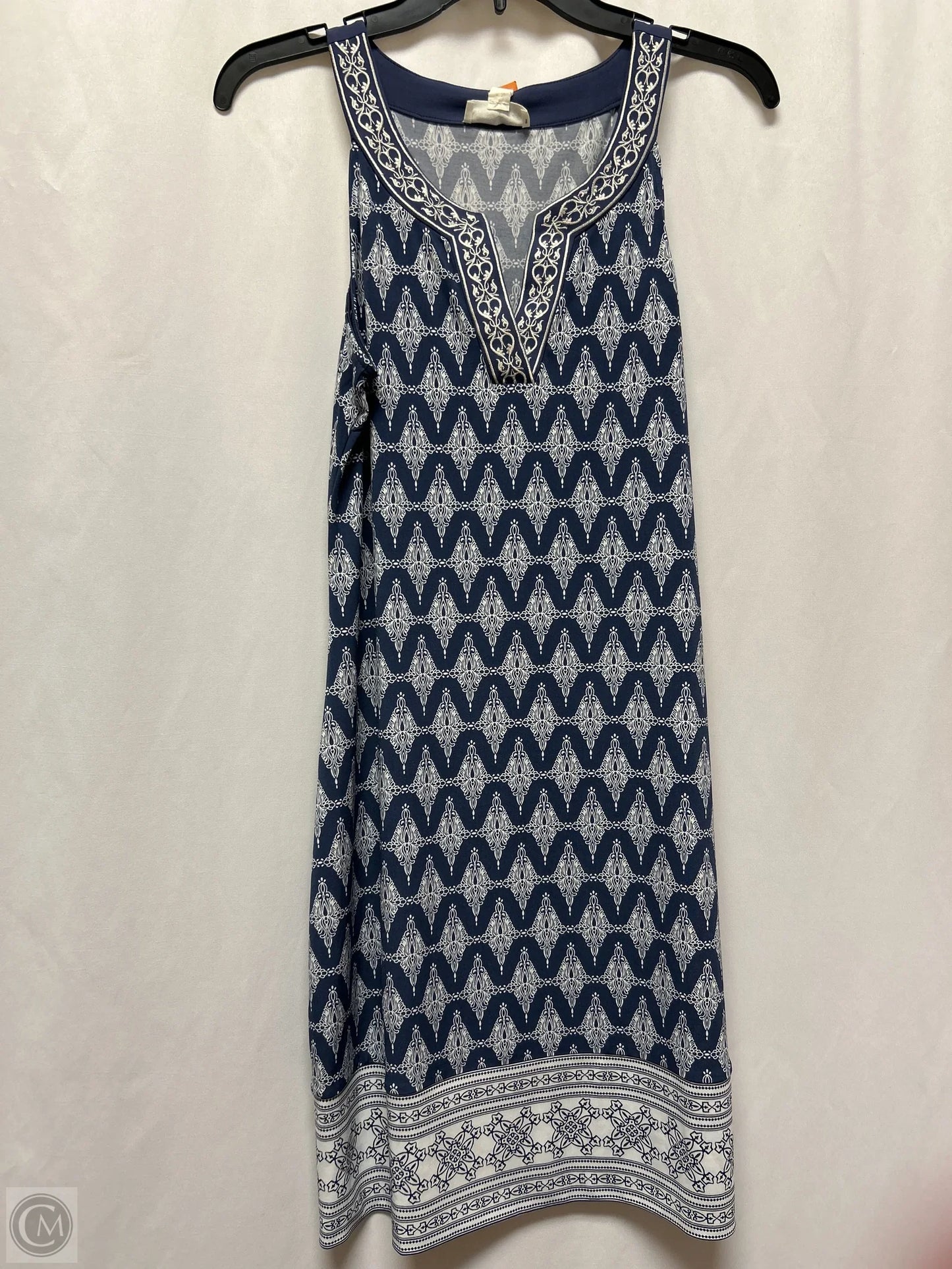 Dress Casual Midi By Clothes Mentor In Blue, Size: S