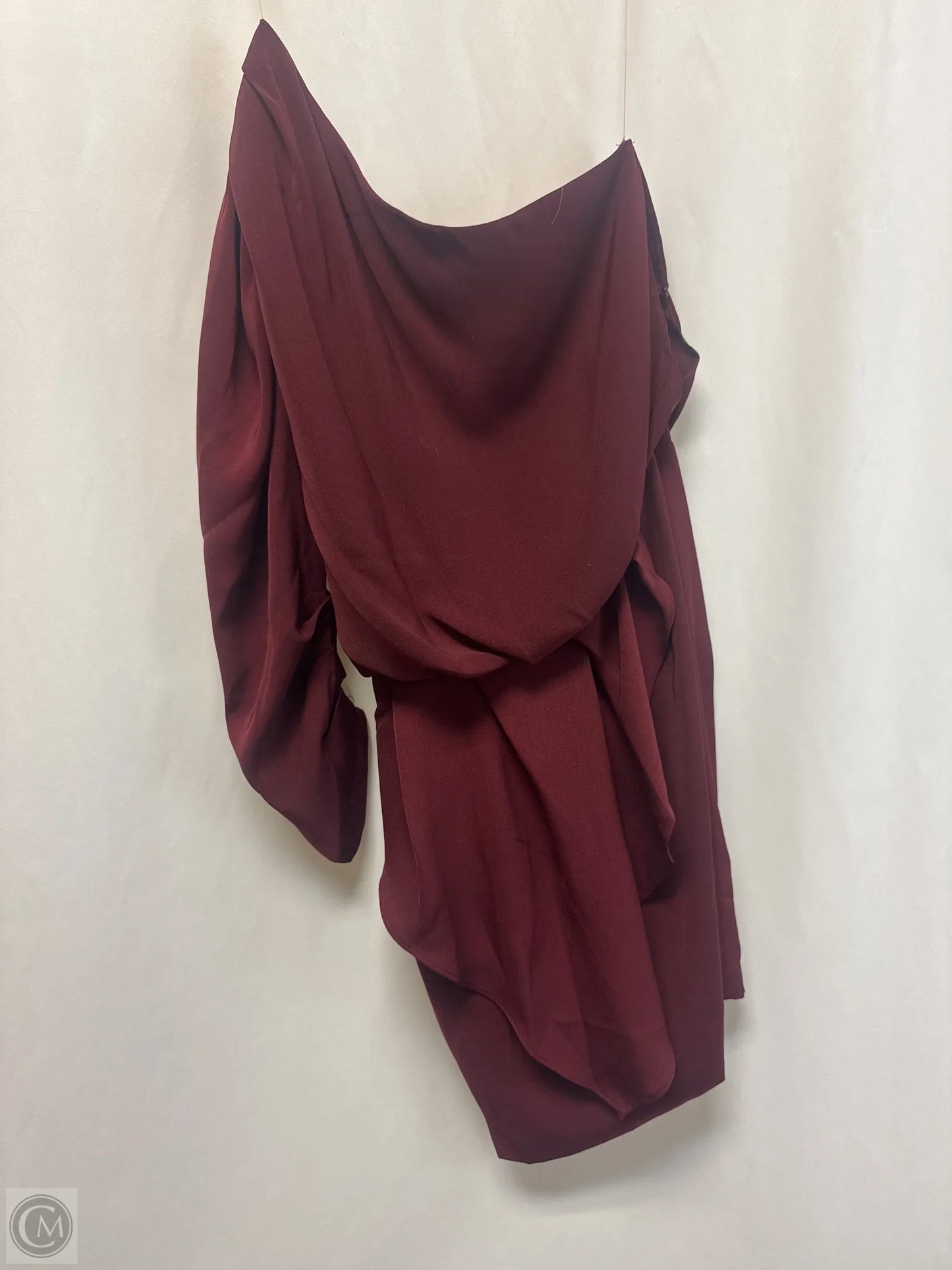 Dress Casual Midi By Clothes Mentor In Maroon, Size: S