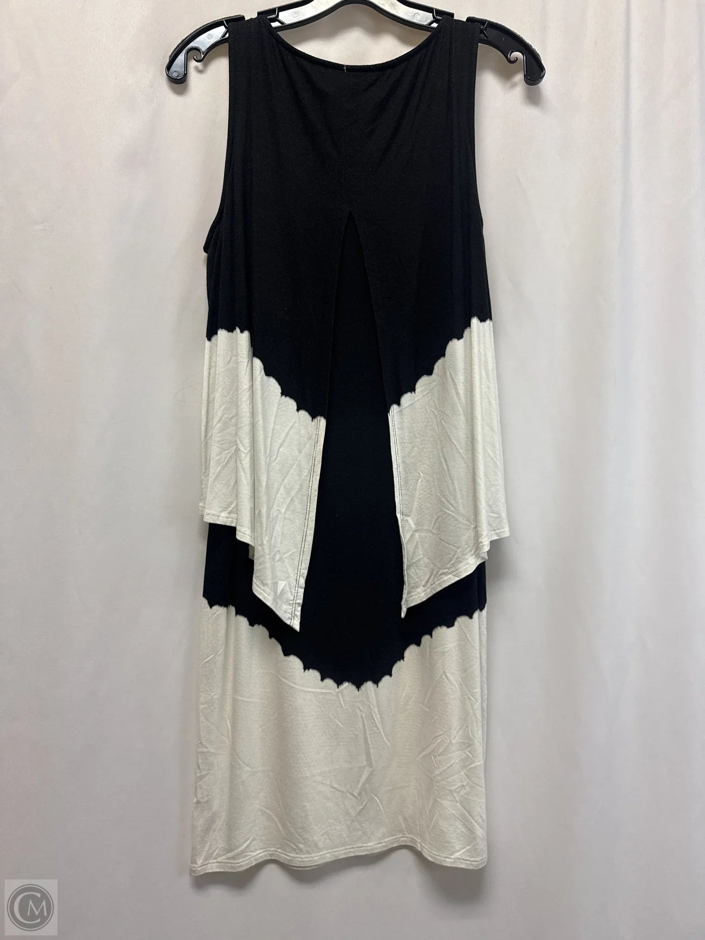 Dress Casual Midi By Juicy Couture In Black & White, Size: S