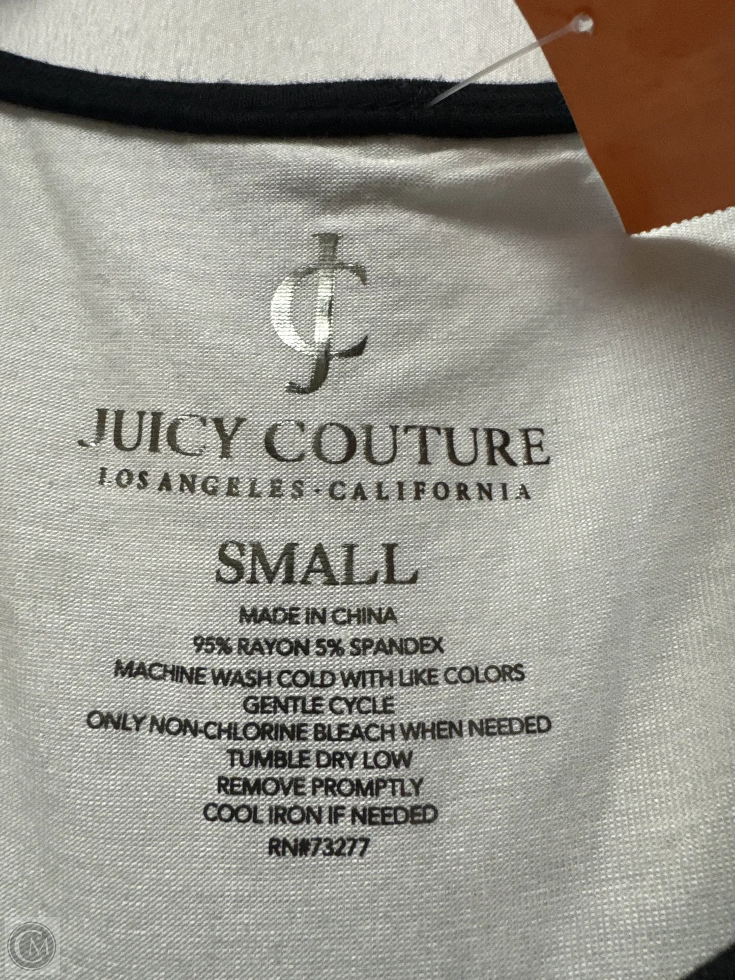 Dress Casual Midi By Juicy Couture In Black & White, Size: S