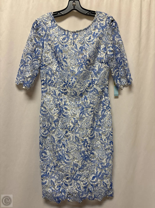 Dress Casual Midi By Antonio Melani In Blue, Size: Xs