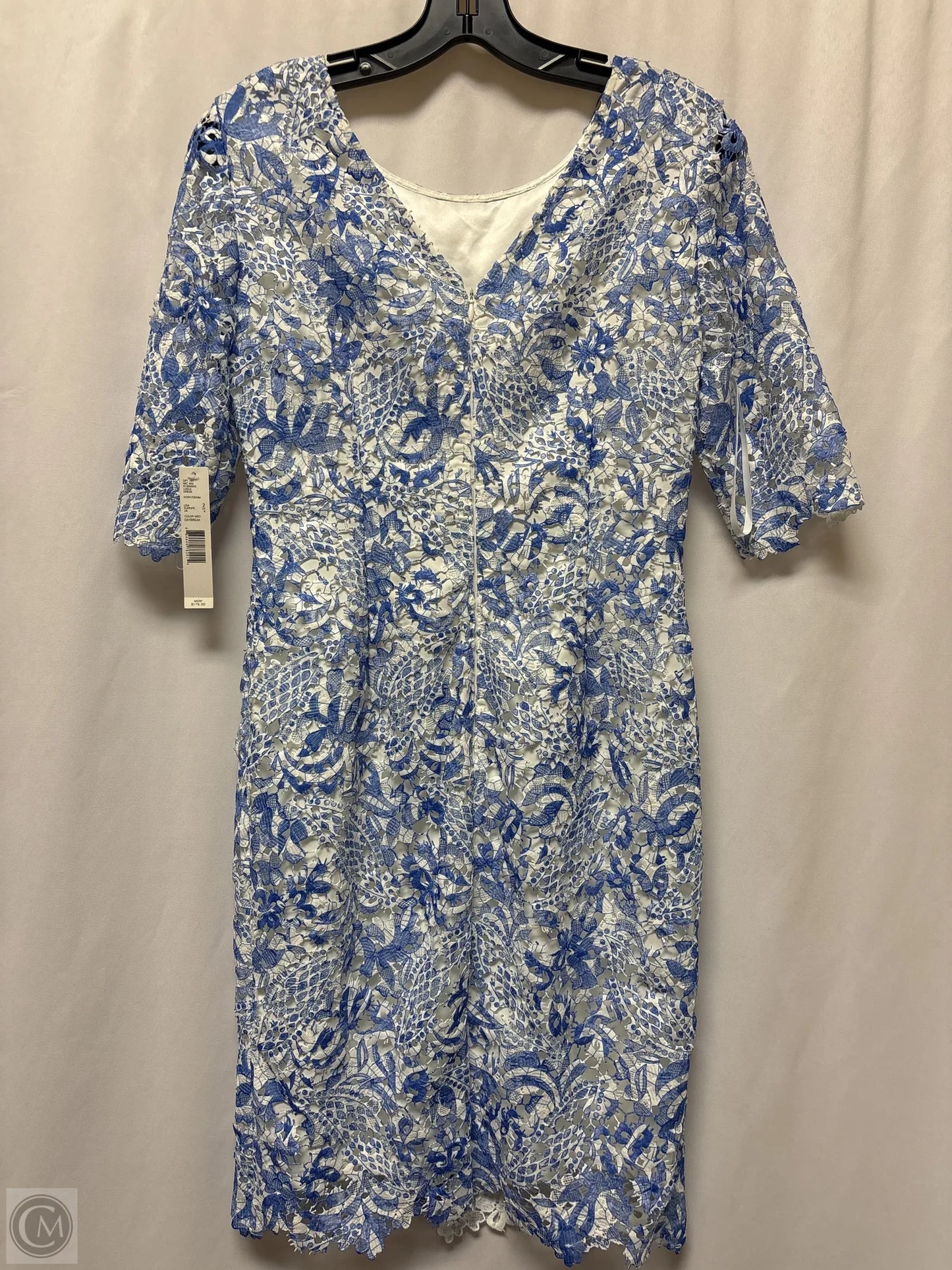 Dress Casual Midi By Antonio Melani In Blue, Size: Xs