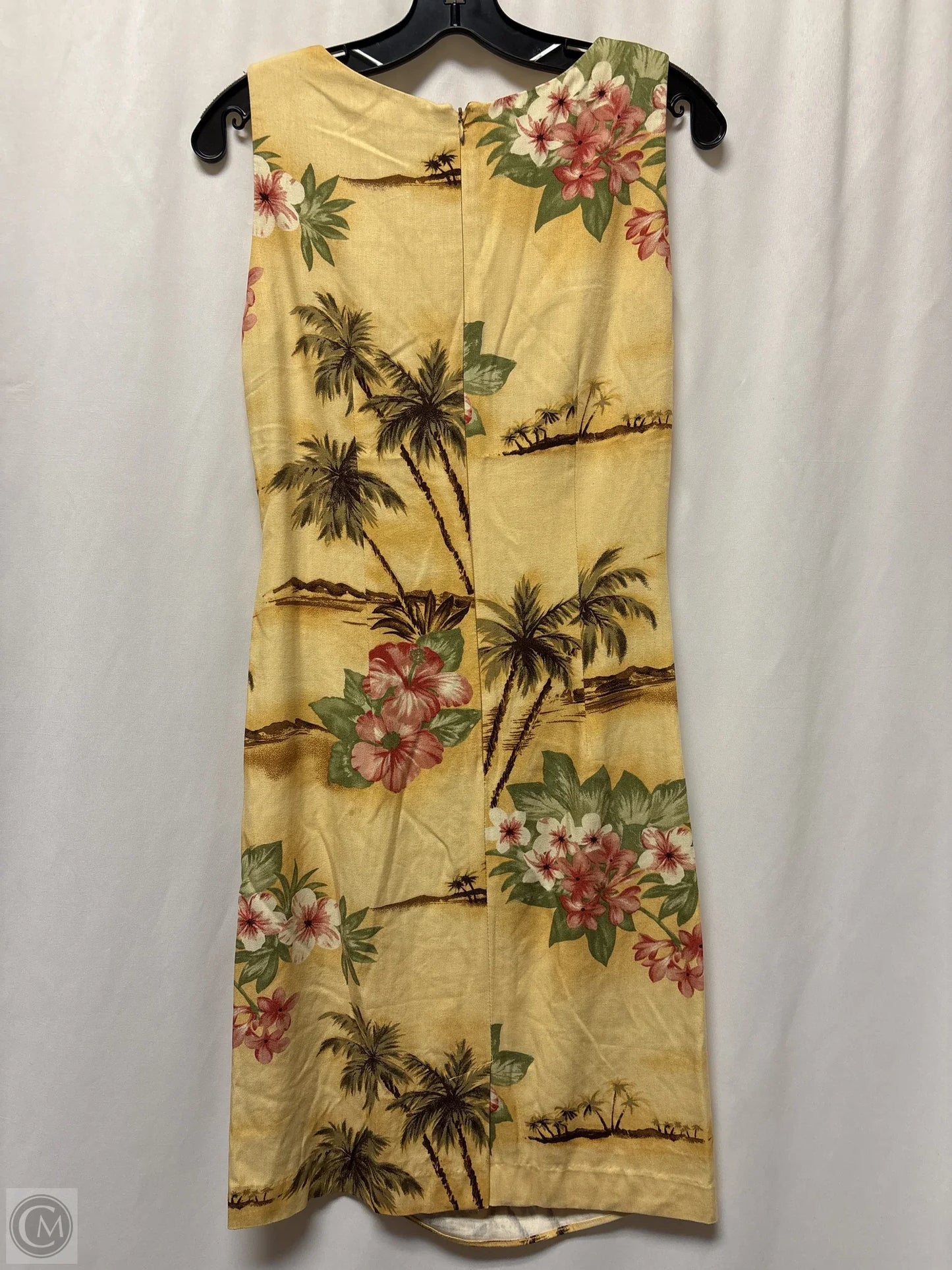 Dress Casual Midi By Clothes Mentor In Yellow, Size: S