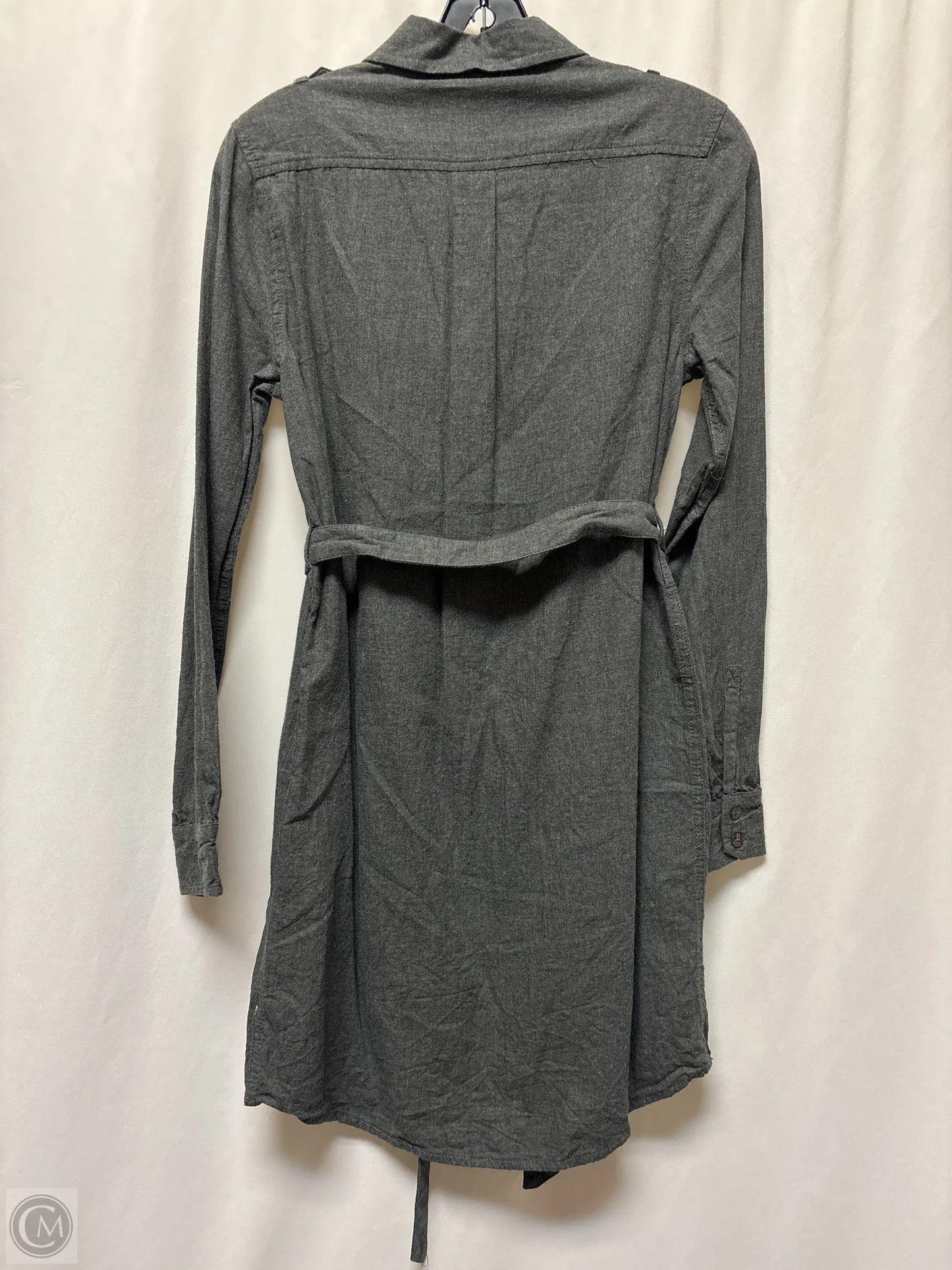 Dress Casual Midi By Gap In Grey, Size: Xs