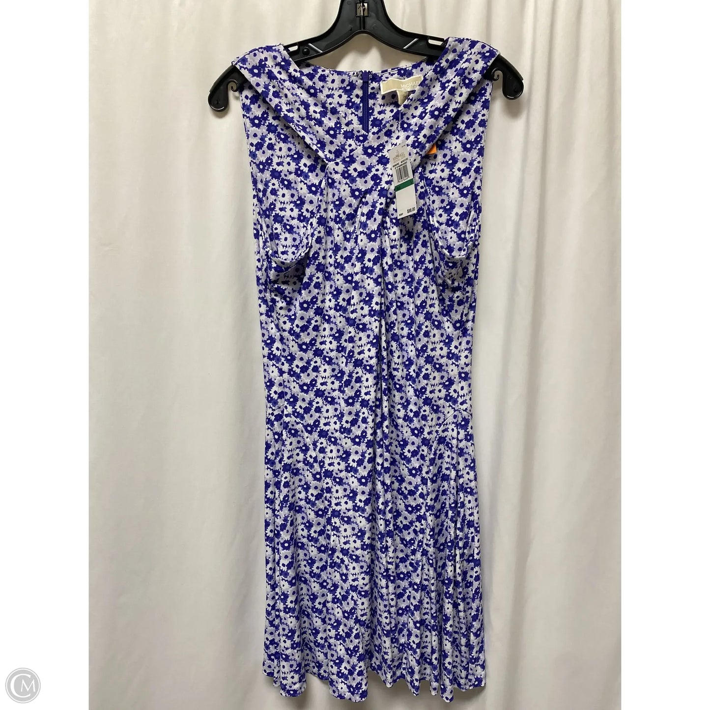 Dress Casual Midi By Michael By Michael Kors In Purple, Size: L