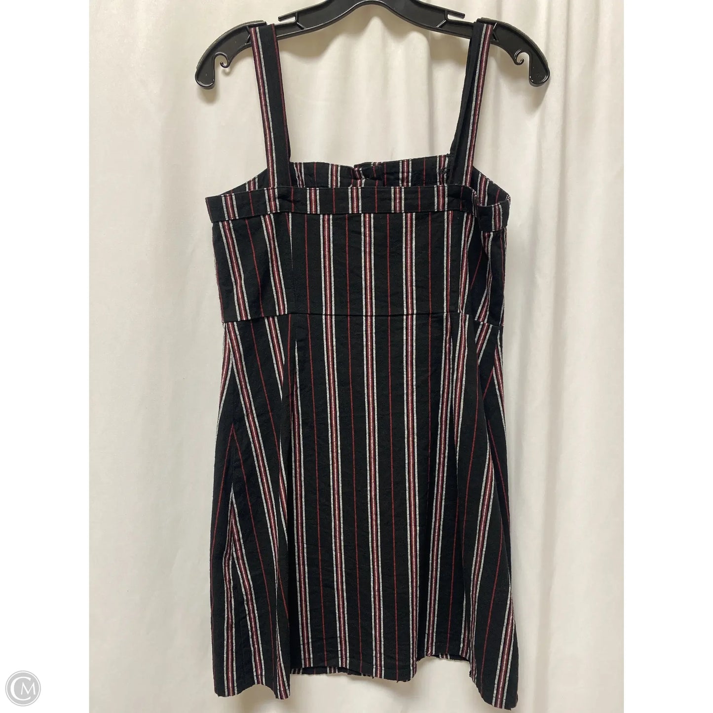 Dress Casual Midi By Hollister In Black, Size: M