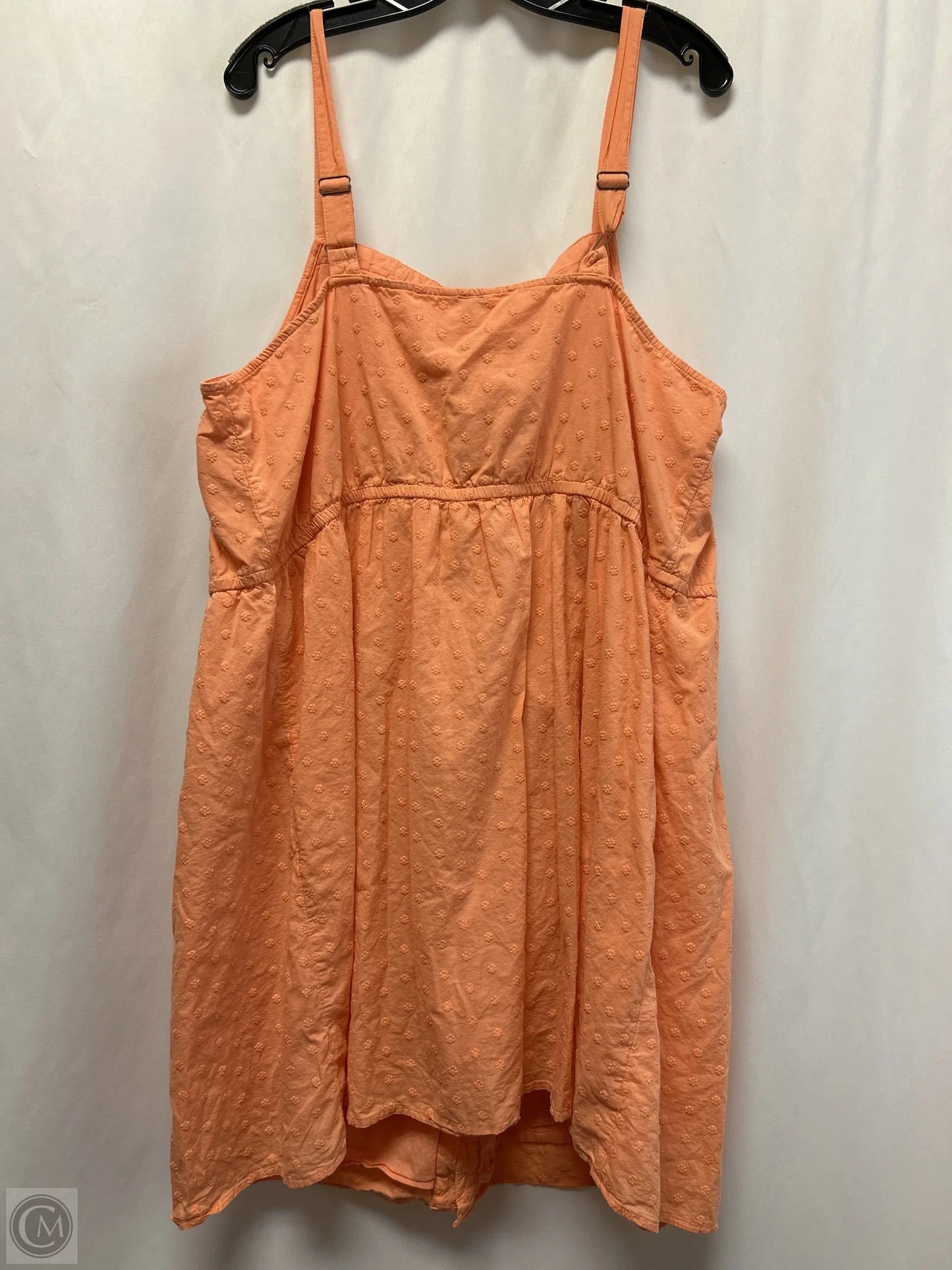 Dress Casual Midi By Sonoma In Peach, Size: 2x