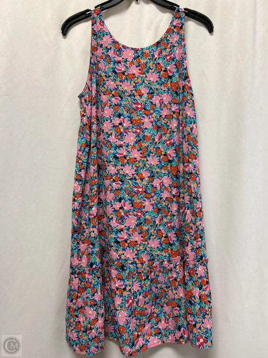 Dress Casual Midi By Loft In Pink, Size: Sp