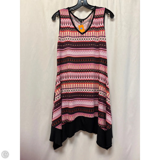 Dress Casual Midi By Clothes Mentor In Pink, Size: Lp