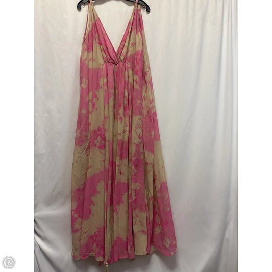 Dress Casual Maxi By Aakaa In Pink, Size: S