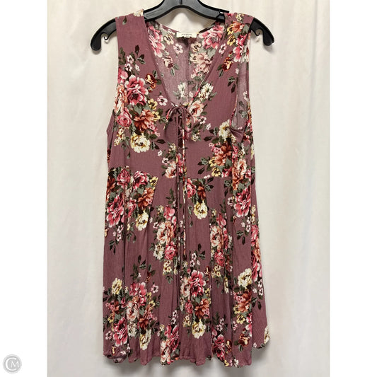 Dress Casual Midi By Umgee In Mauve, Size: S