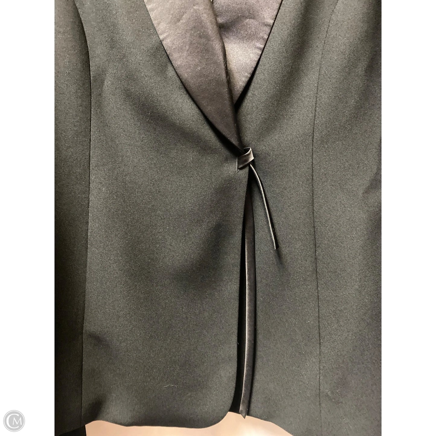 Pants Suit 2pc By Kasper In Black, Size: L
