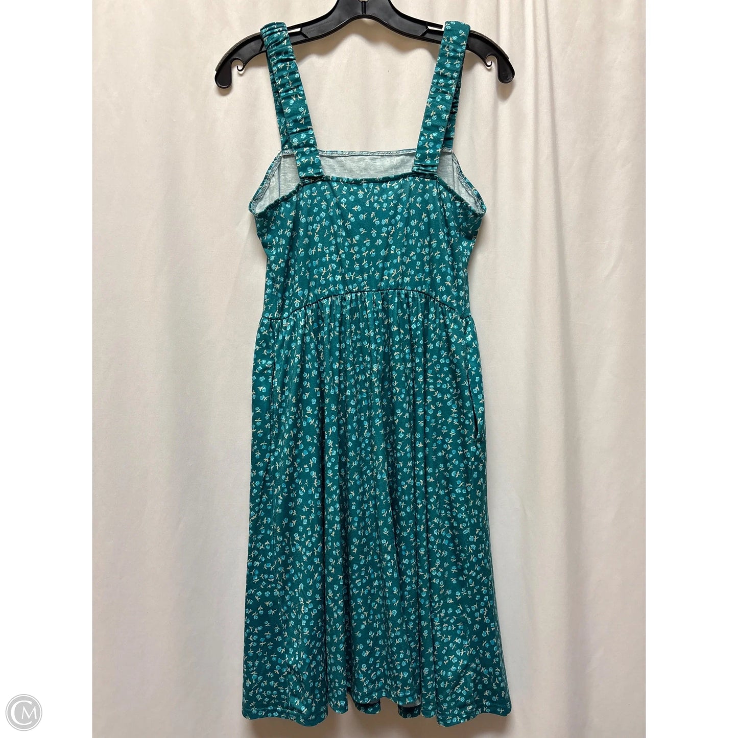 Dress Casual Midi By Clothes Mentor In Teal, Size: M