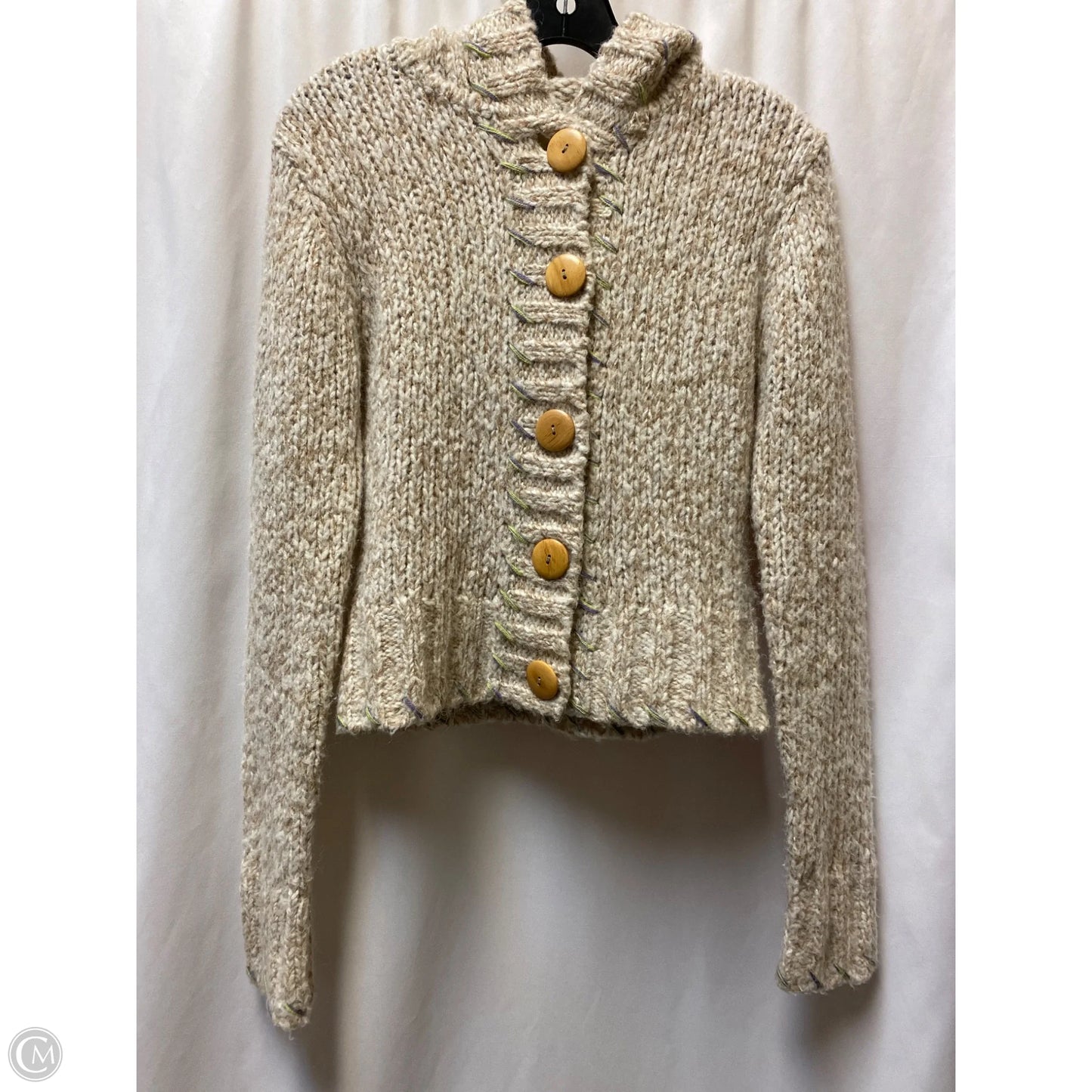 Sweater By Kenji In Tan, Size: M