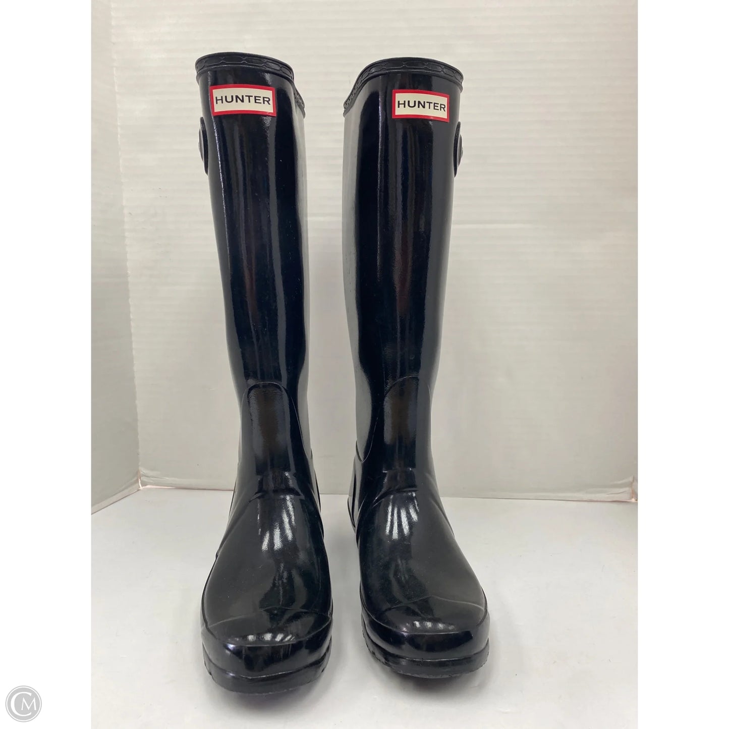 Boots Rain By Hunter In Black, Size: 6