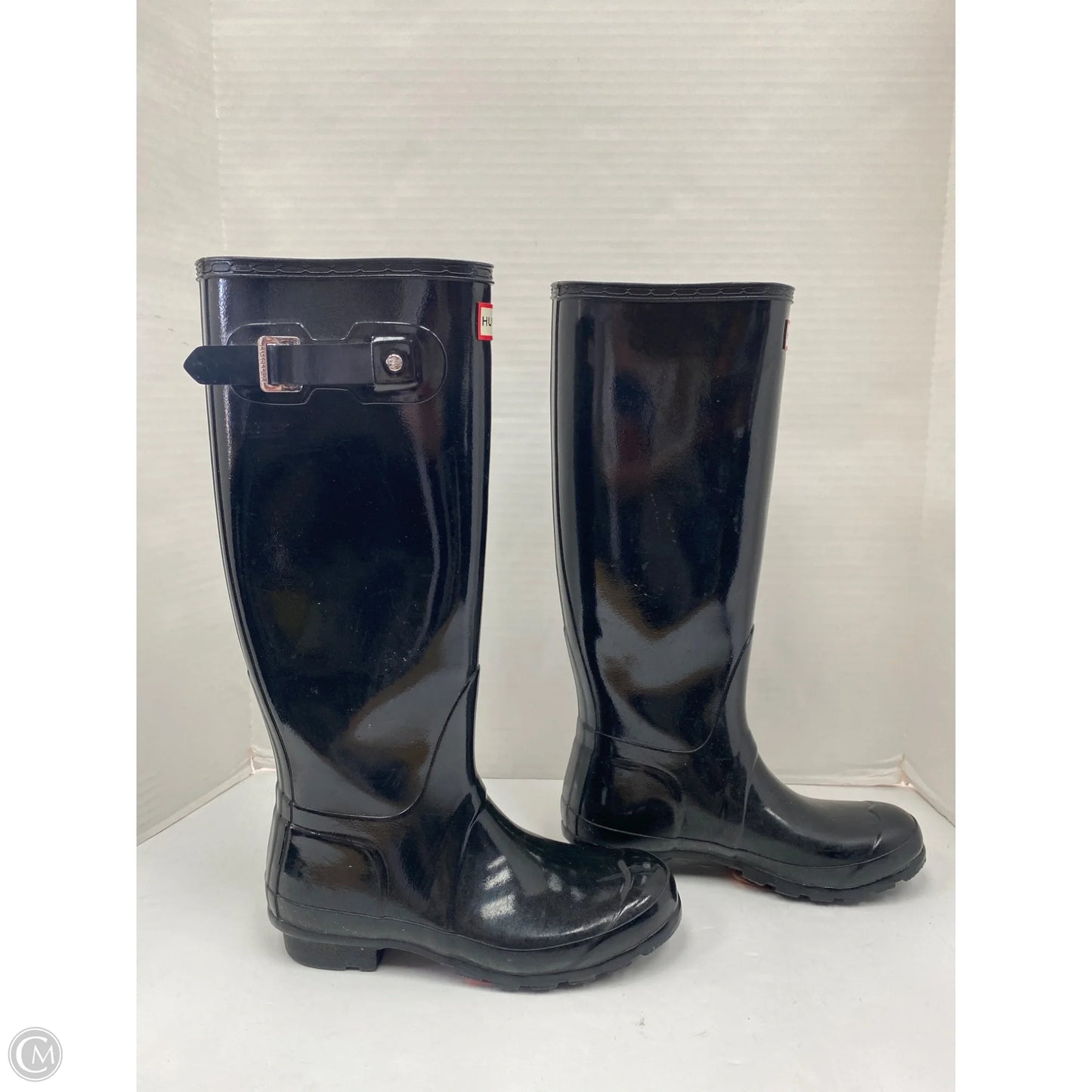 Boots Rain By Hunter In Black, Size: 6