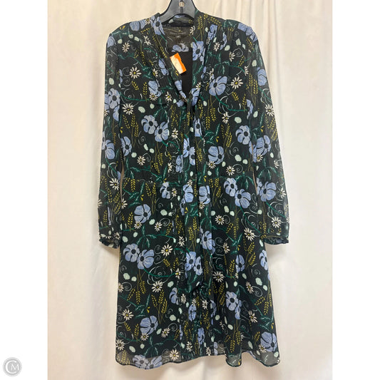 Dress Casual Midi By Banana Republic In Navy, Size: S